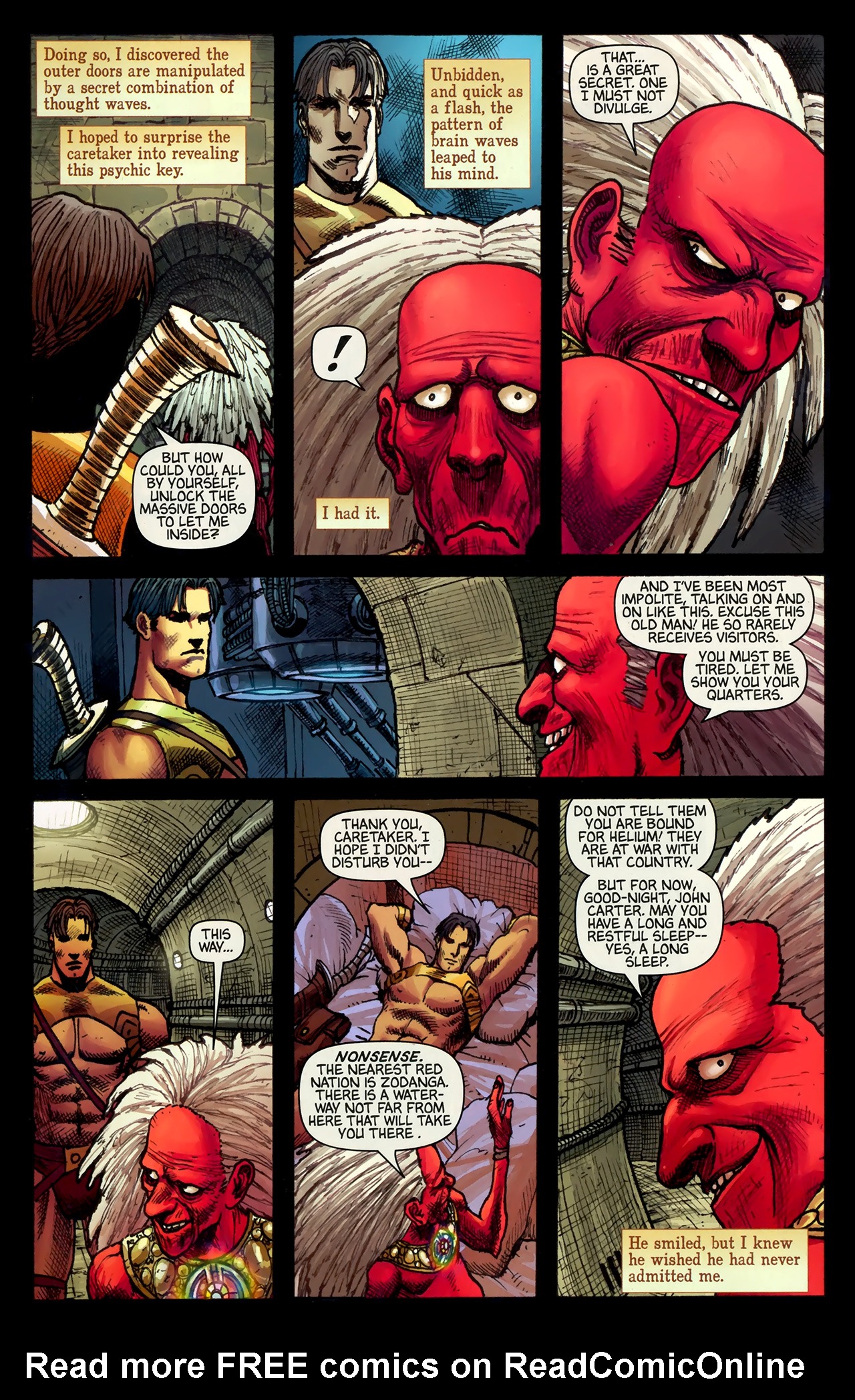 Read online Warlord of Mars comic -  Issue #7 - 8