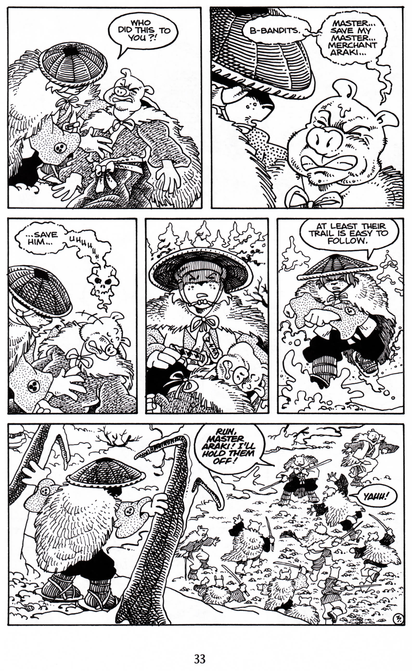 Read online Usagi Yojimbo (1996) comic -  Issue #8 - 4