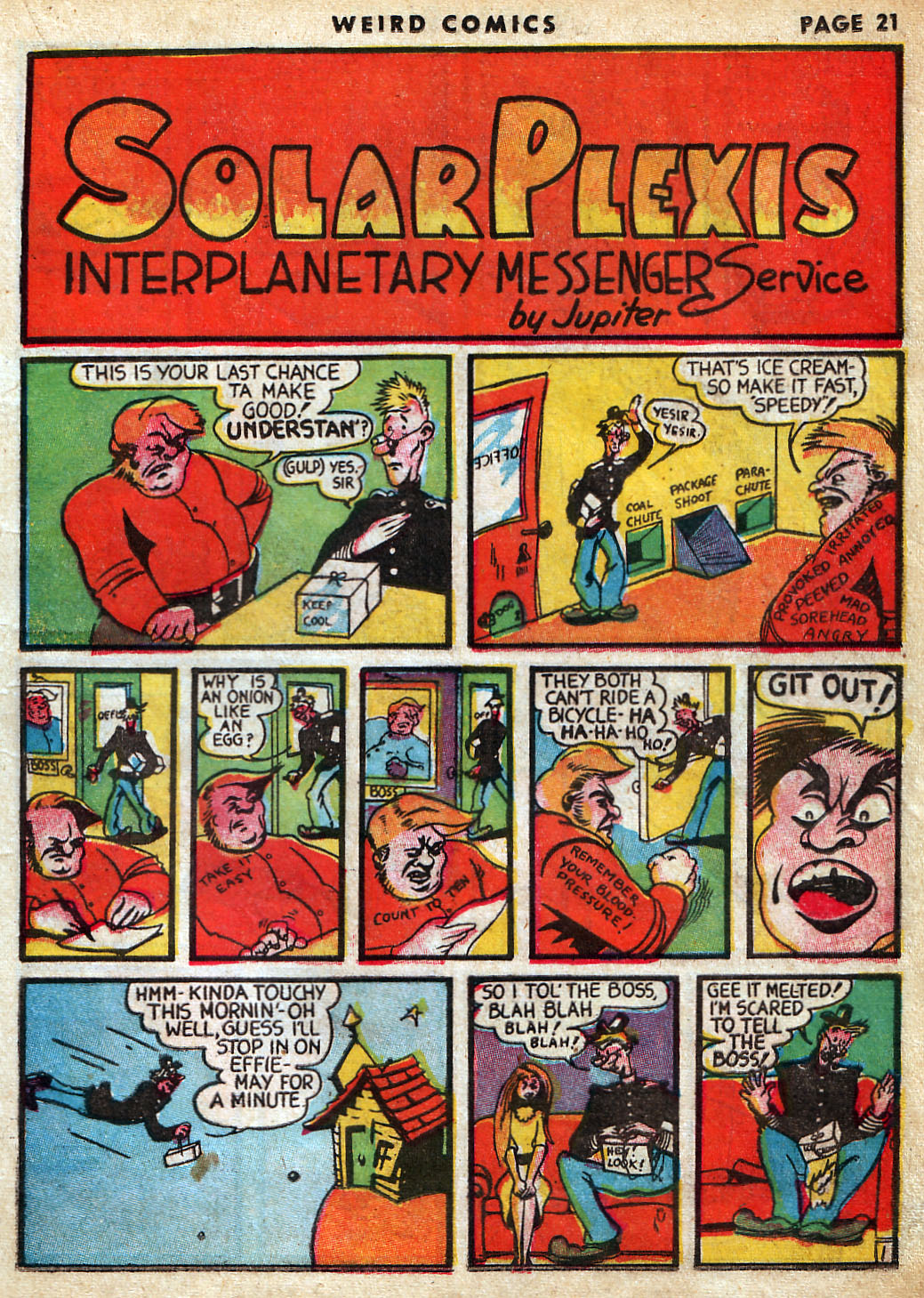 Read online Weird Comics comic -  Issue #3 - 23