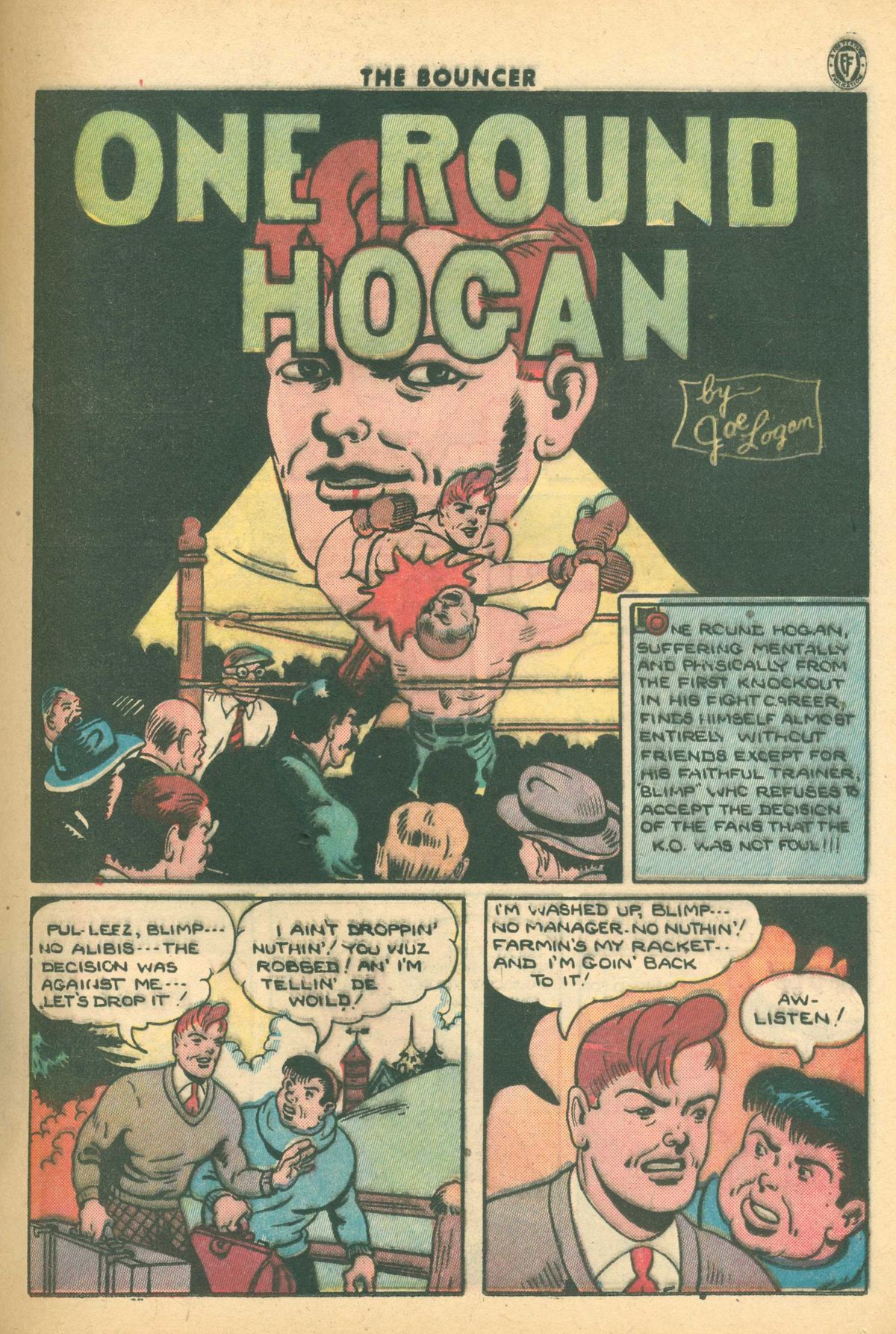 Read online The Bouncer (1944) comic -  Issue #14 - 13