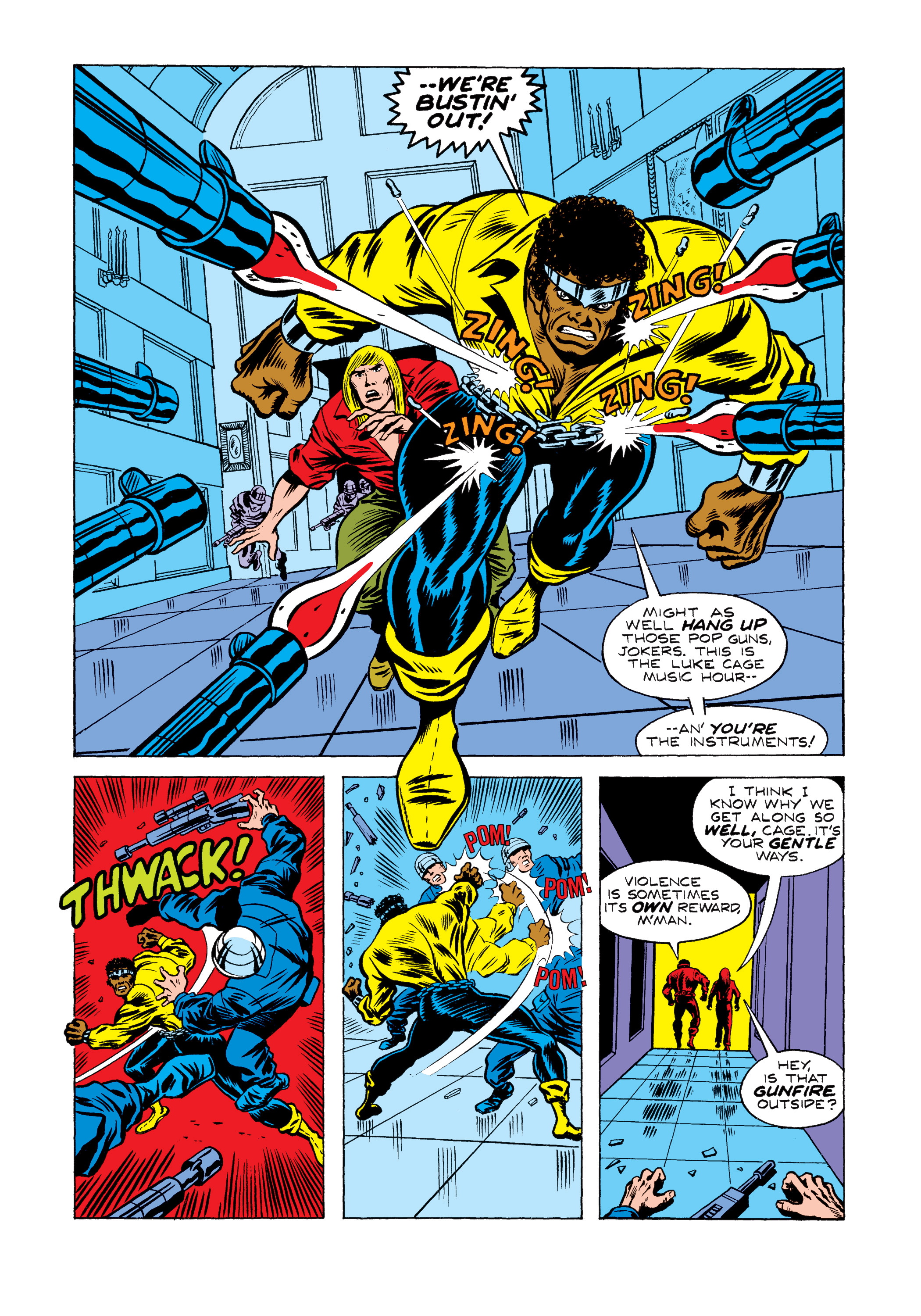 Read online Marvel Masterworks: Luke Cage, Power Man comic -  Issue # TPB 2 (Part 2) - 41