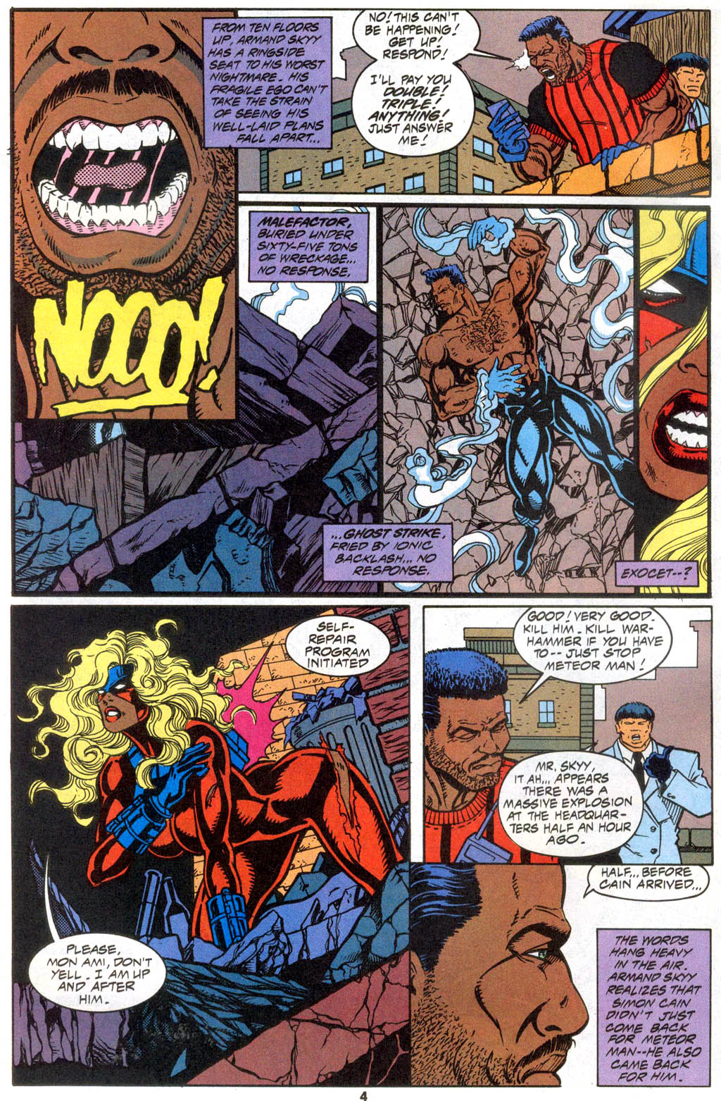Read online Meteor Man comic -  Issue #6 - 4