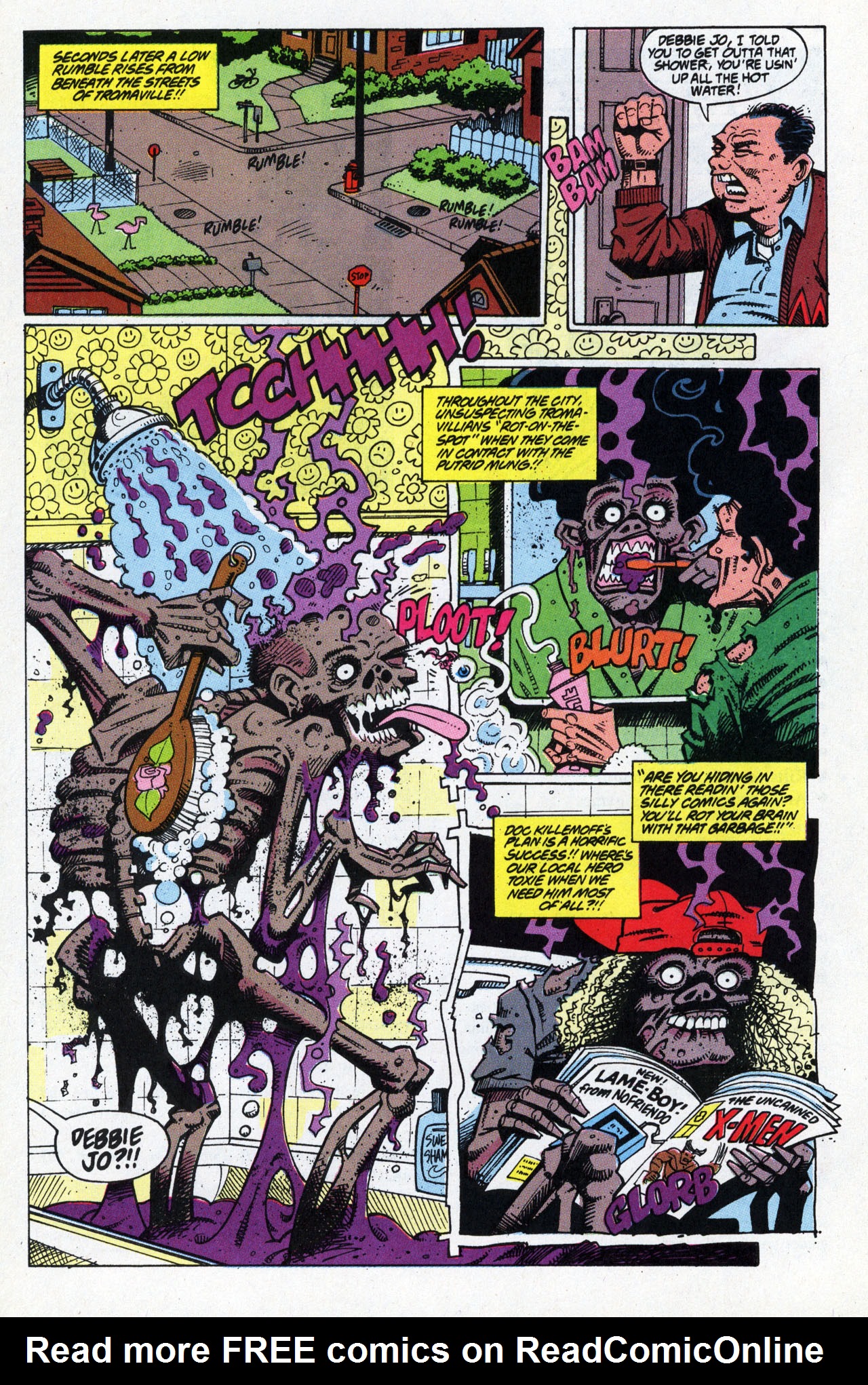 Read online Toxic Crusaders comic -  Issue #4 - 16