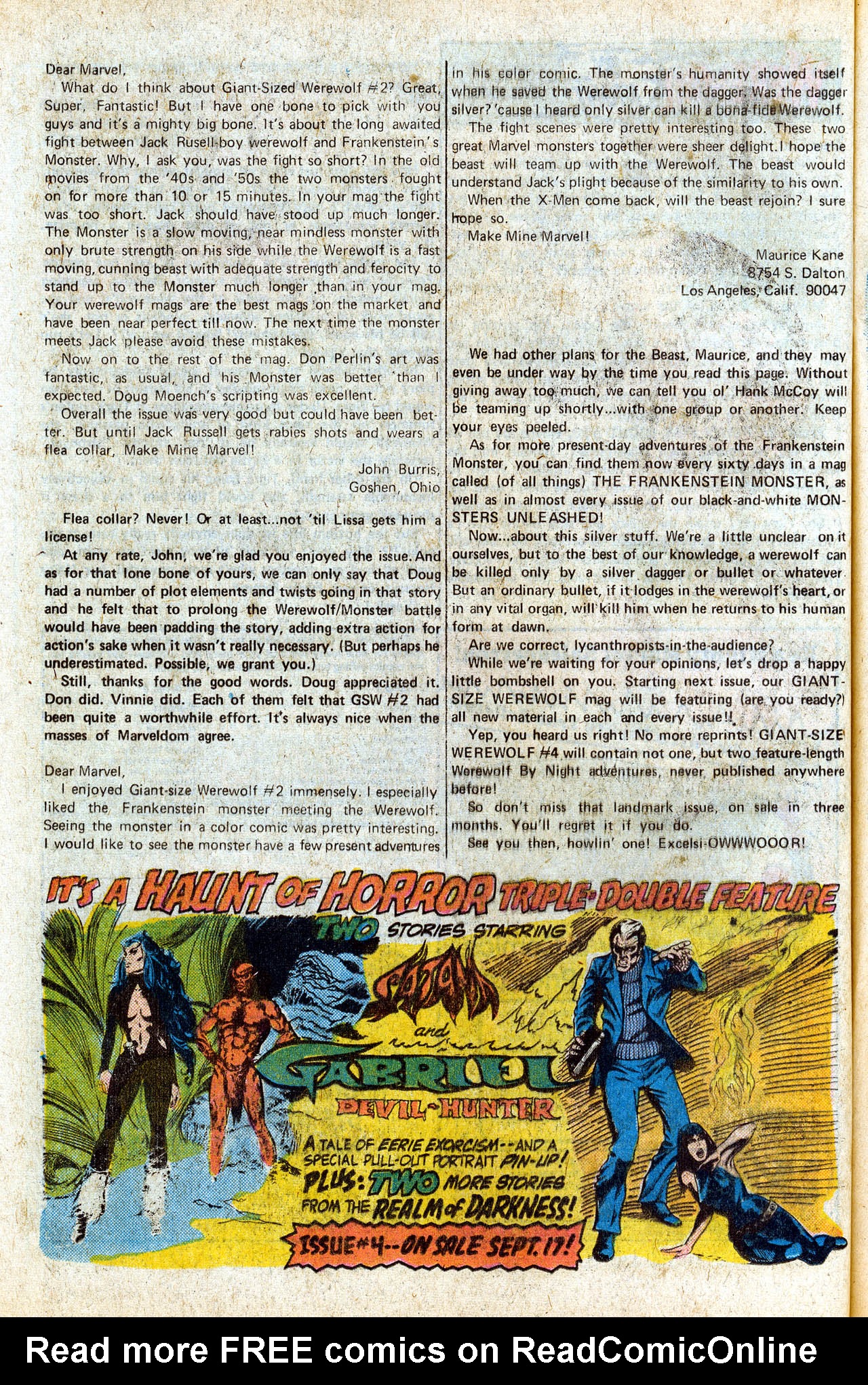 Read online Giant-Size Werewolf comic -  Issue #3 - 43