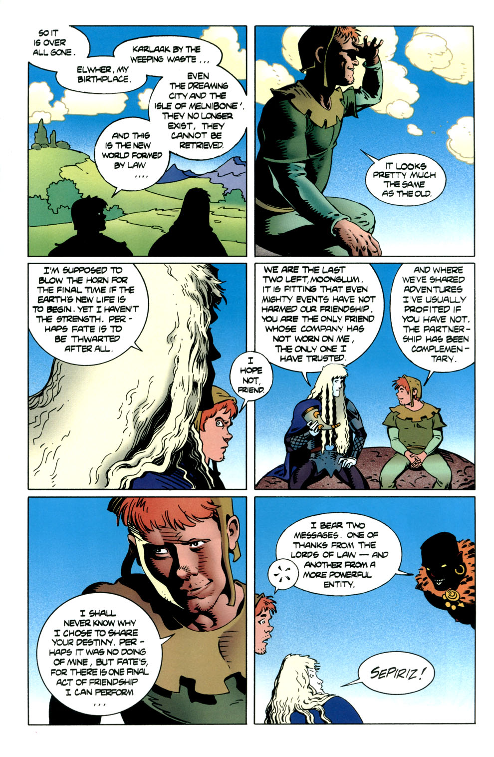 Read online Elric: Stormbringer comic -  Issue #7 - 21