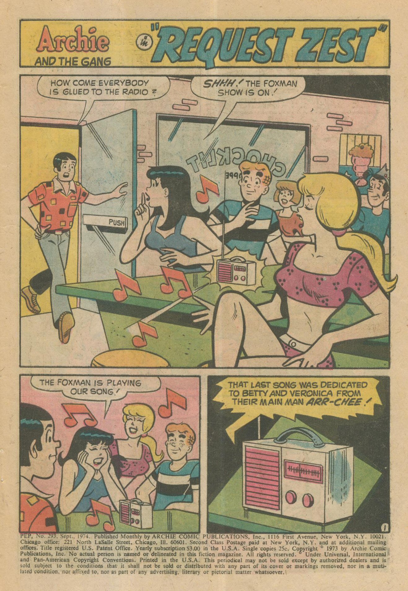 Read online Pep Comics comic -  Issue #293 - 3