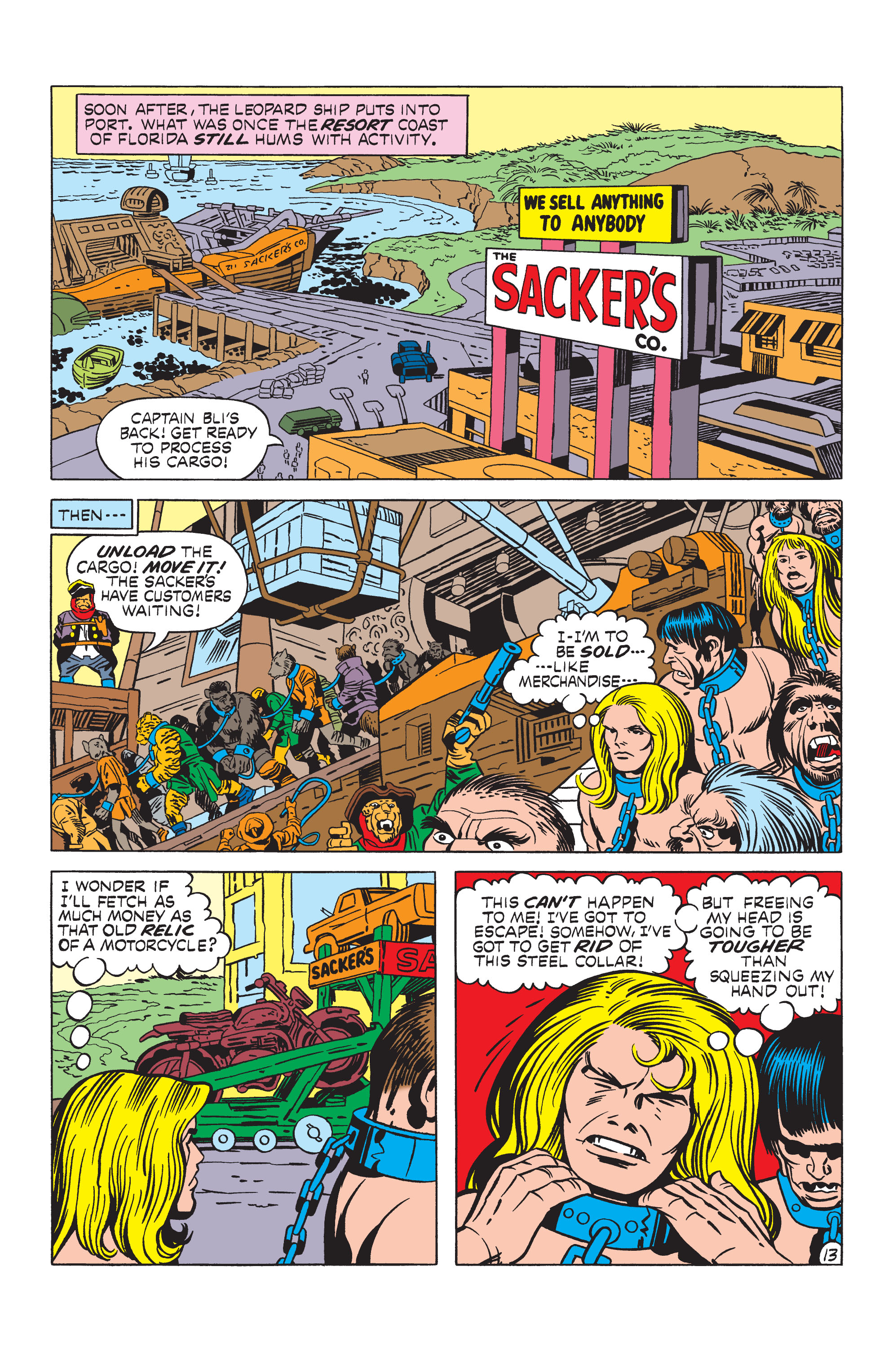 Read online Kamandi, The Last Boy On Earth comic -  Issue #11 - 13