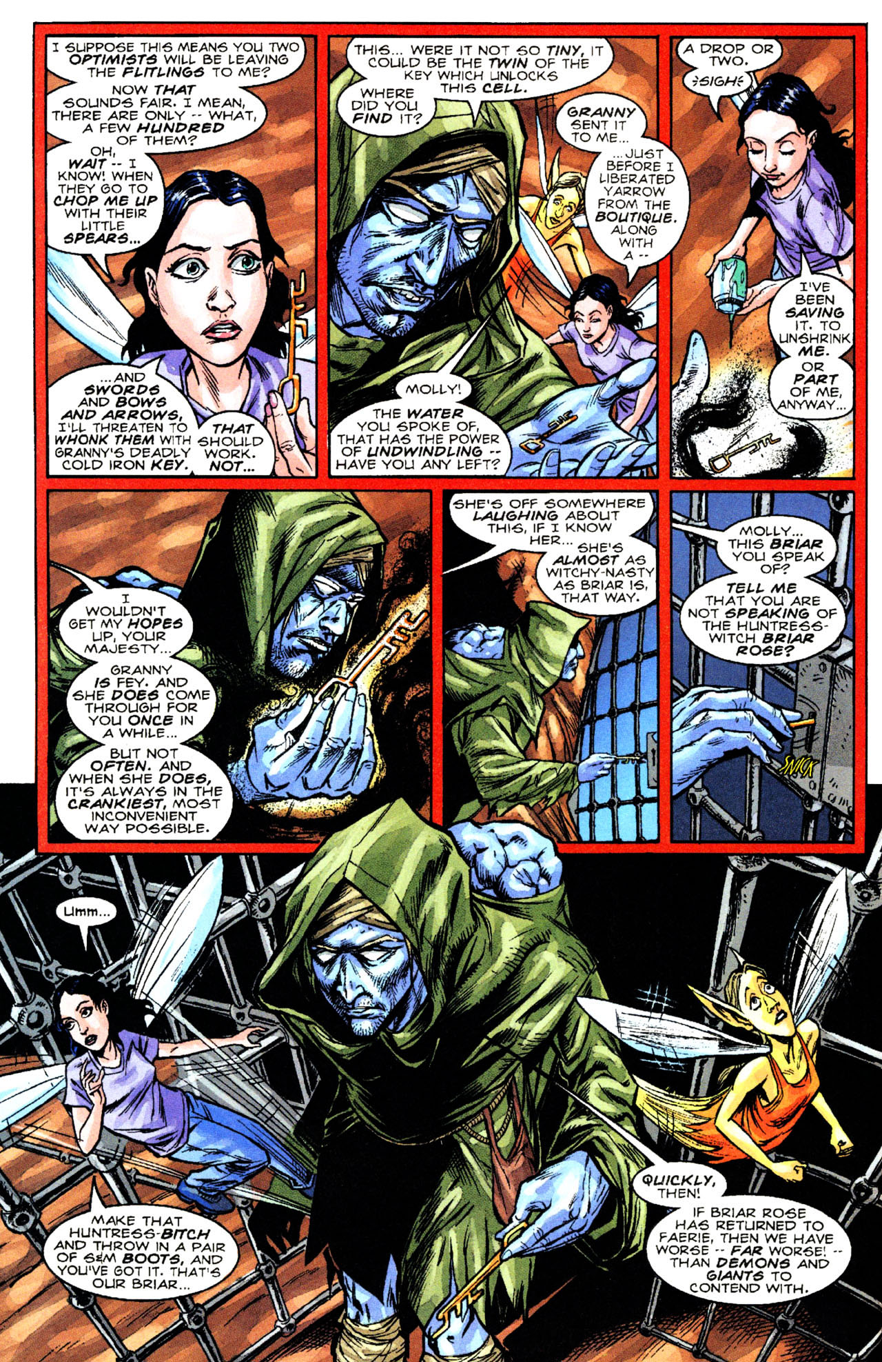 Read online The Books of Faerie: Molly's Story comic -  Issue #4 - 6