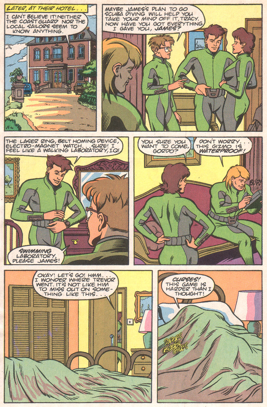 Read online James Bond Jr. comic -  Issue #4 - 6