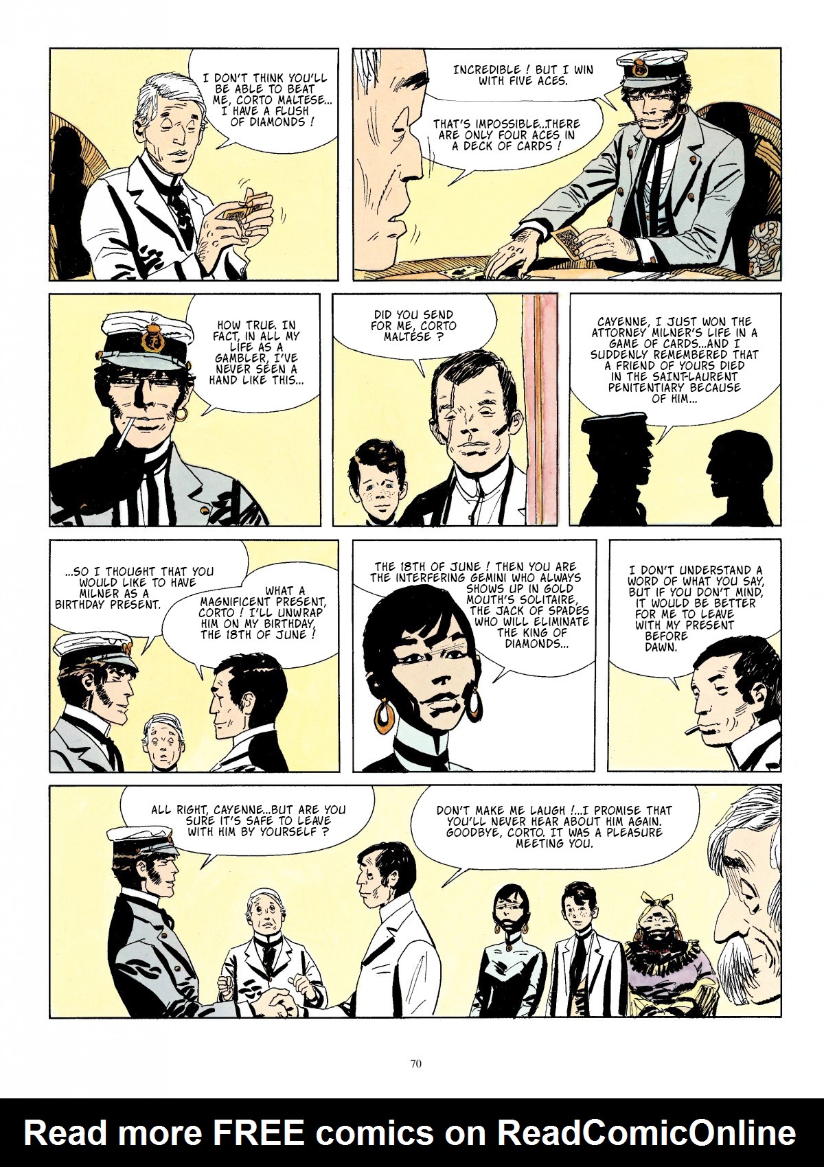 Read online Corto Maltese comic -  Issue # TPB 3 - 58