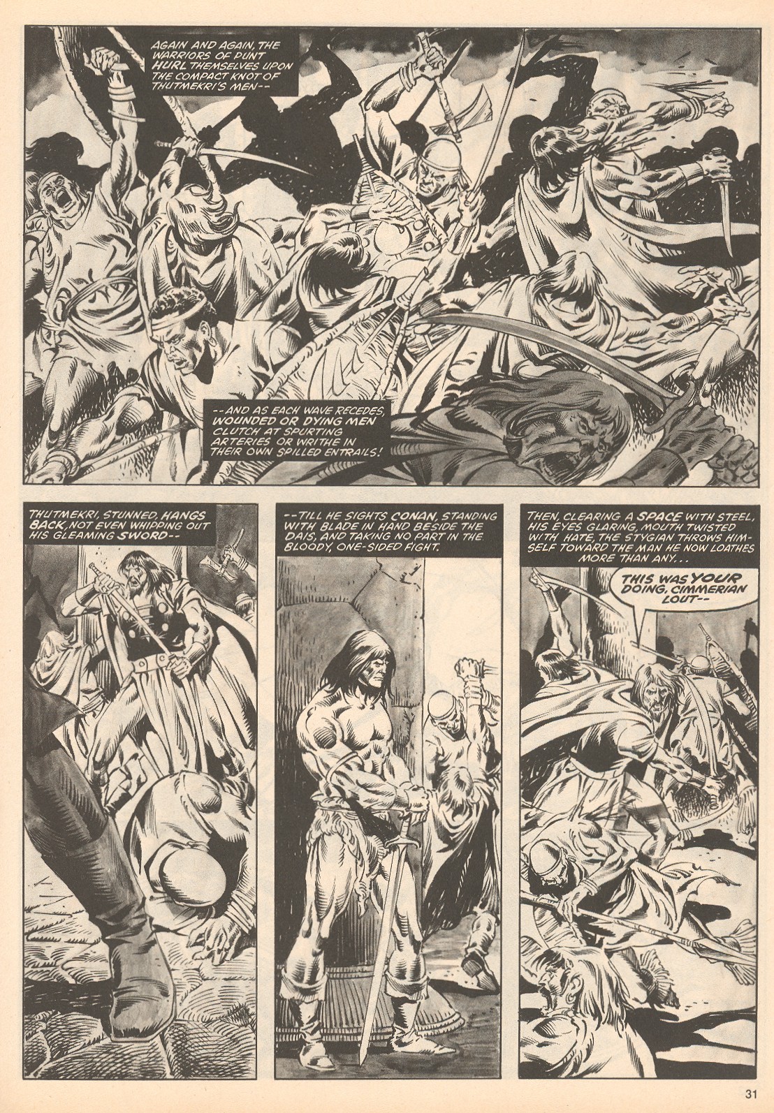 Read online The Savage Sword Of Conan comic -  Issue #60 - 31