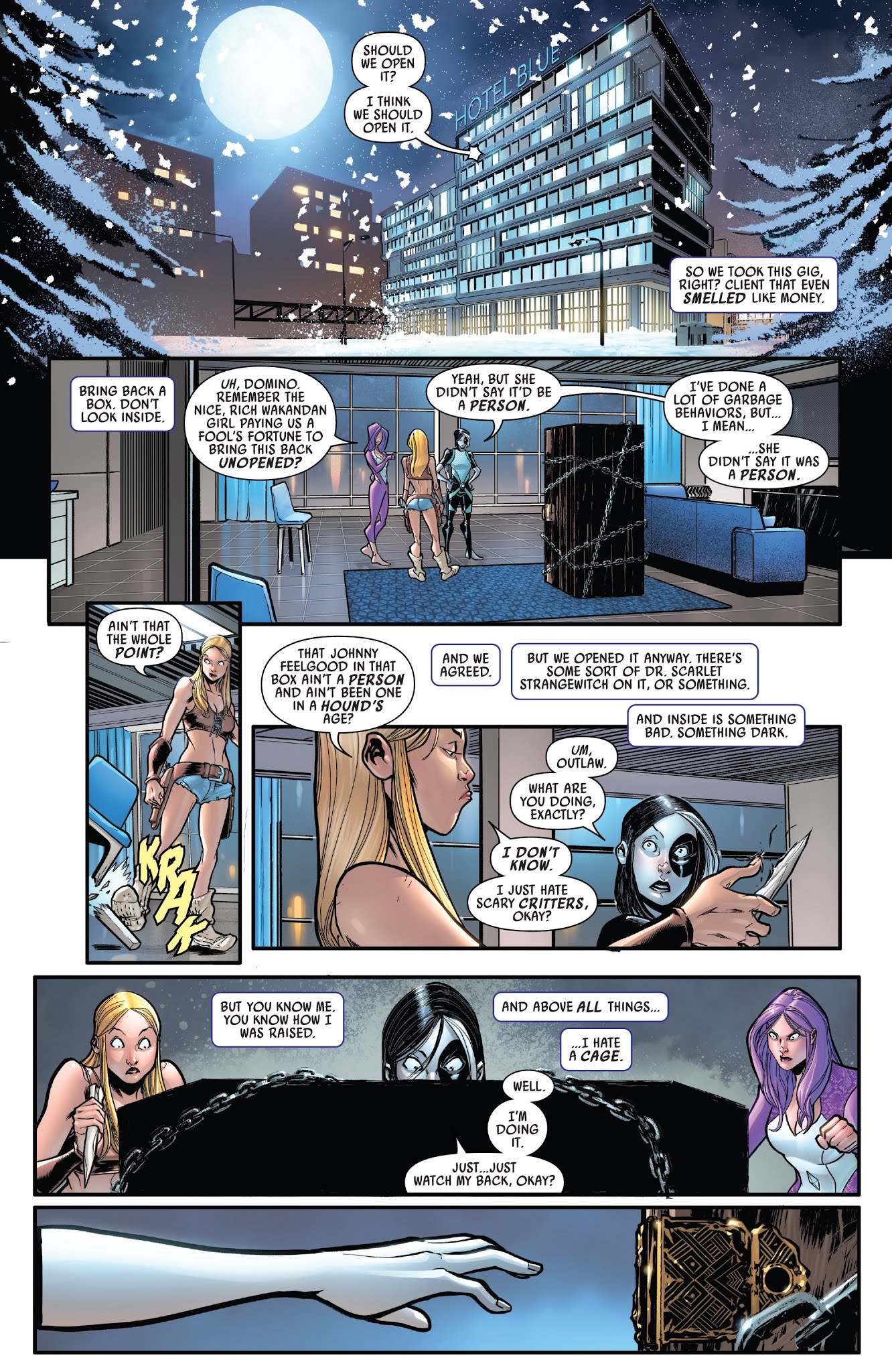 Read online Domino (2018) comic -  Issue #8 - 4
