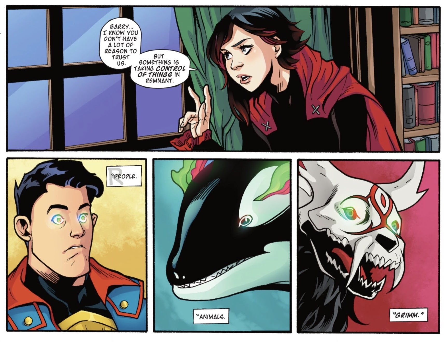 Read online RWBY/Justice League comic -  Issue #5 - 20