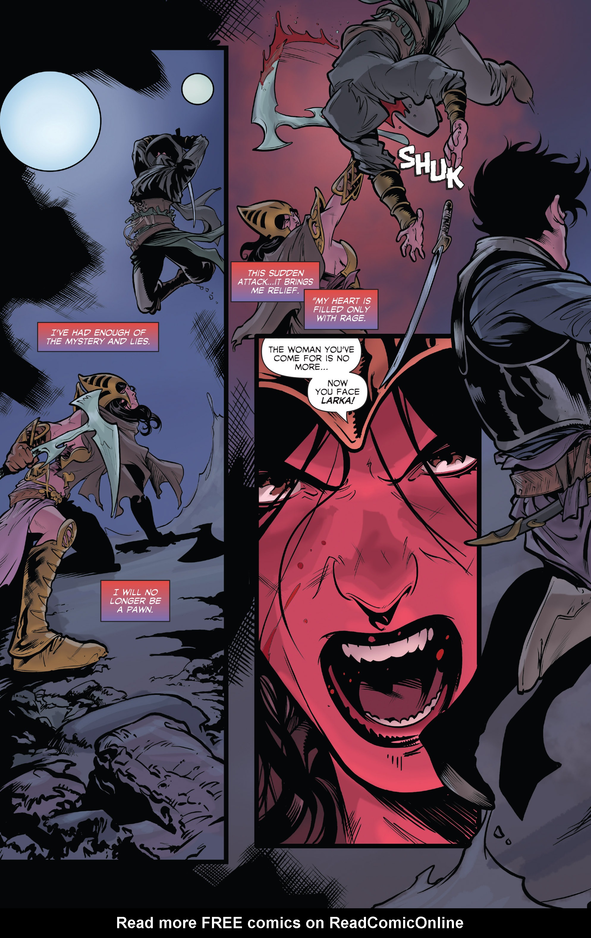 Read online Dejah Thoris comic -  Issue #5 - 18