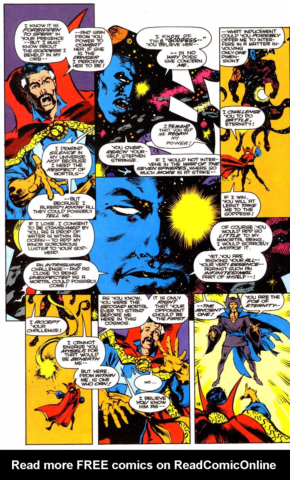 Read online Doctor Strange: Sorcerer Supreme comic -  Issue #54 - 10