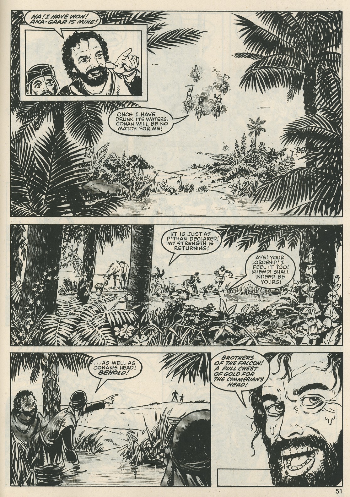 Read online The Savage Sword Of Conan comic -  Issue #117 - 49