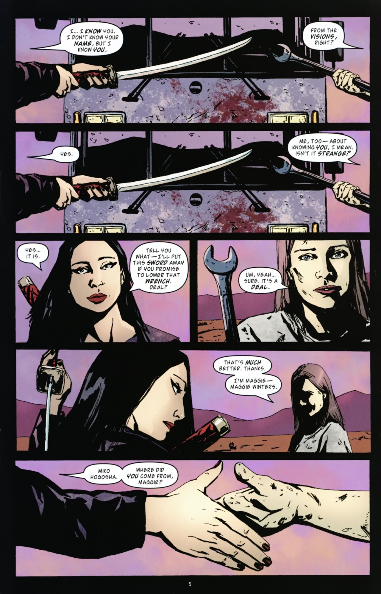 Read online Legion: Prophets comic -  Issue #4 - 7
