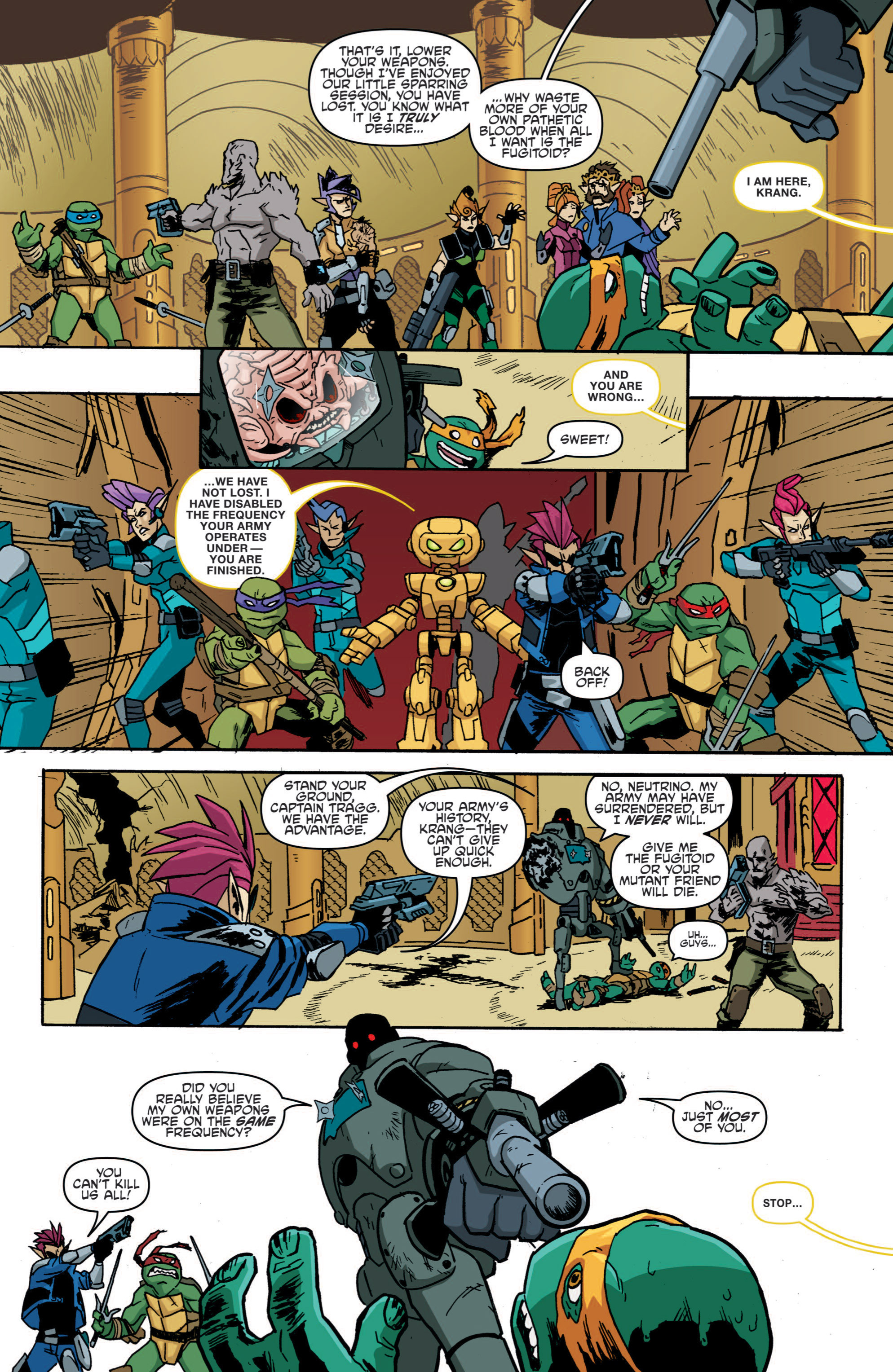 Read online Teenage Mutant Ninja Turtles (2011) comic -  Issue #20 - 22