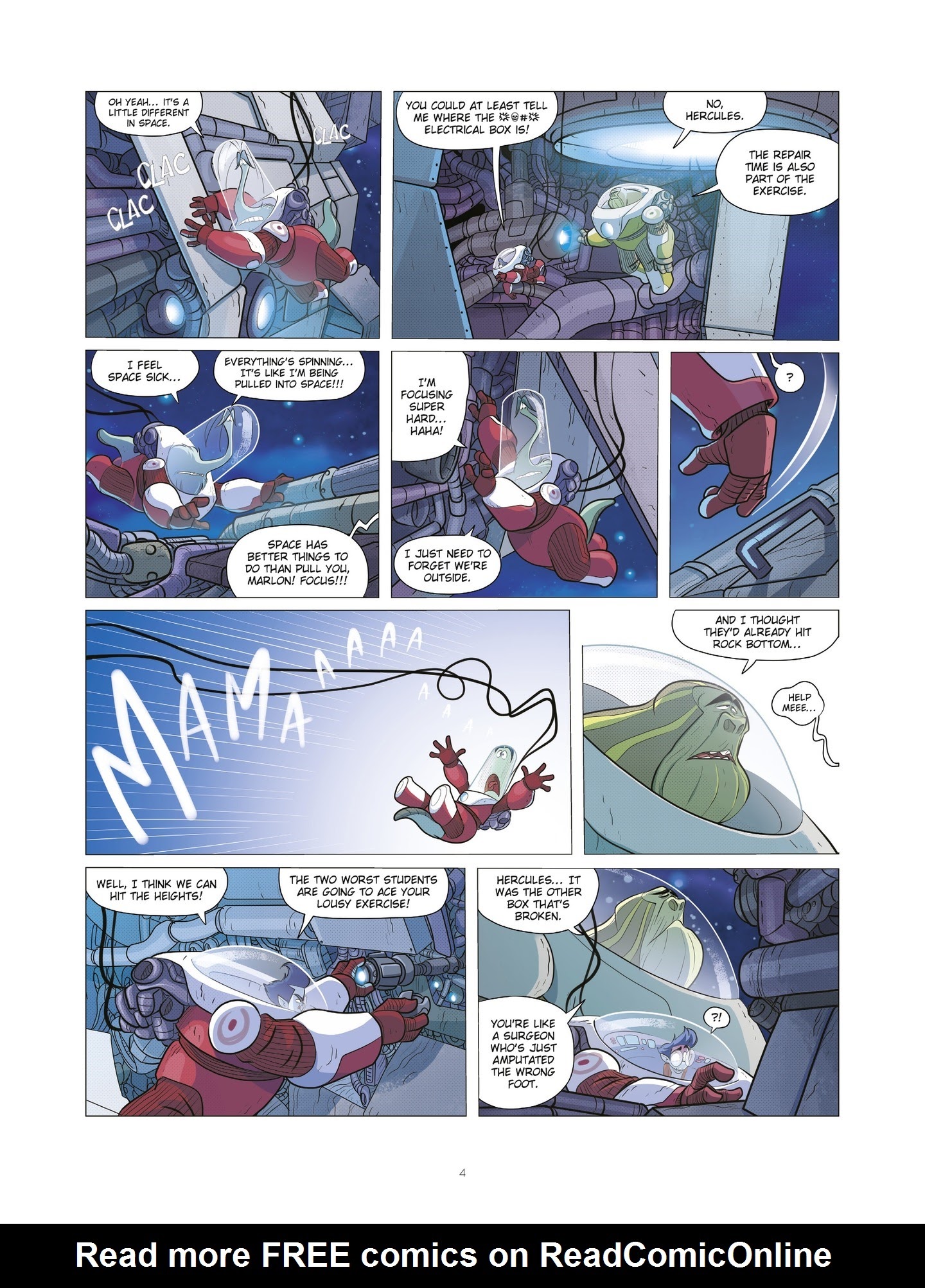 Read online Hercules Intergalactic Agent comic -  Issue #2 - 4