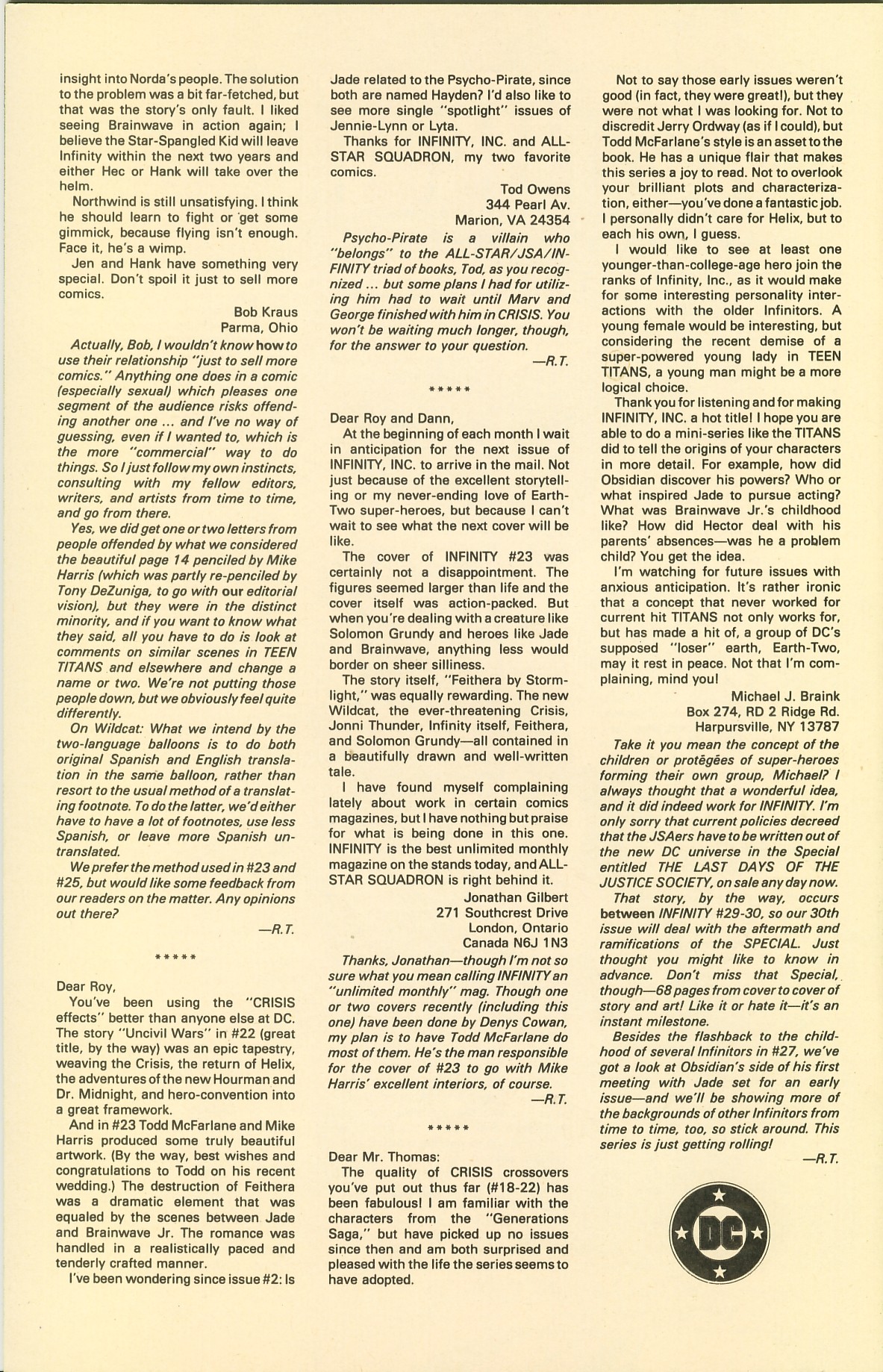 Read online Infinity Inc. (1984) comic -  Issue #28 - 32