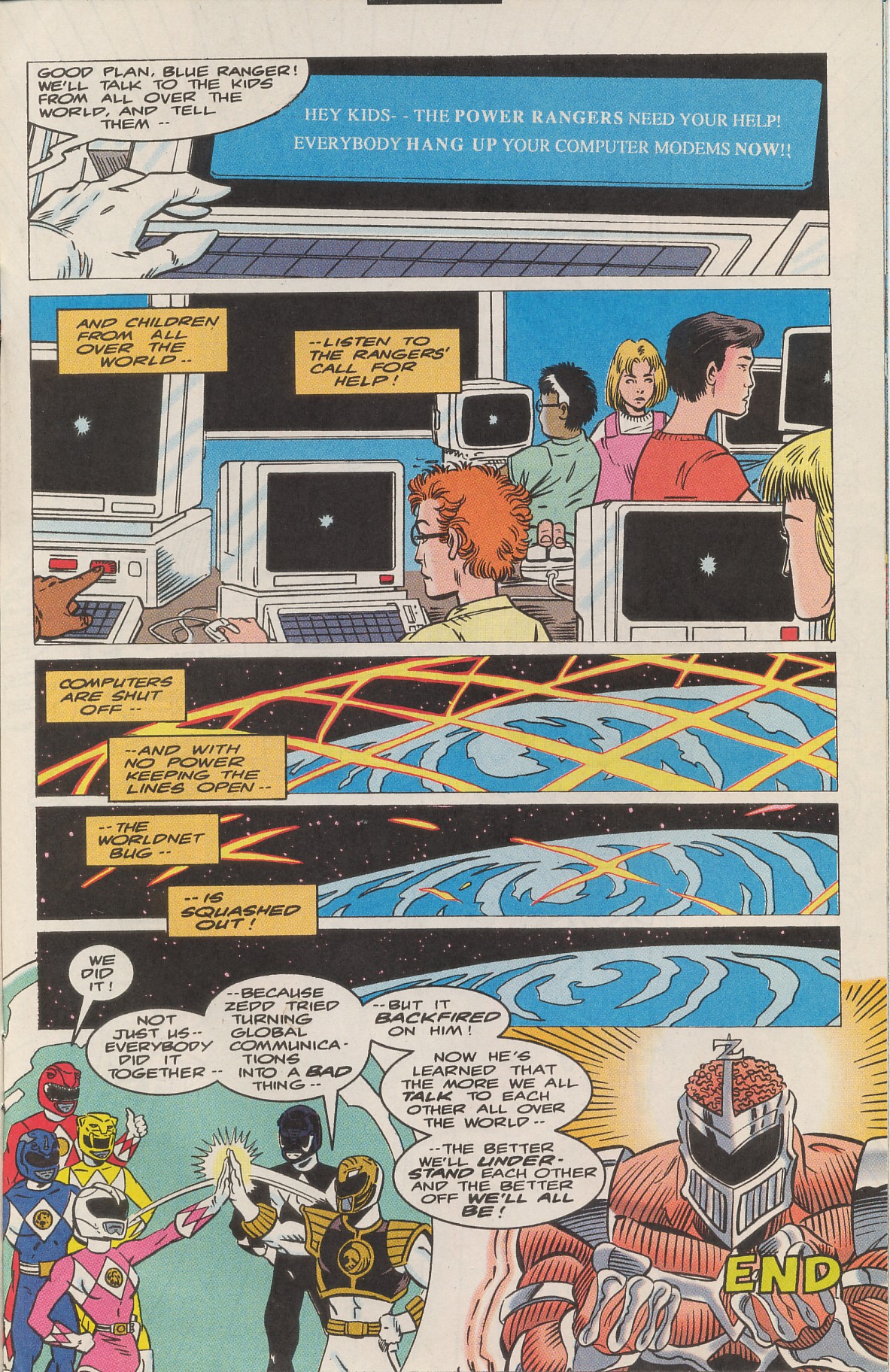 Read online Saban's Mighty Morphin' Power Rangers comic -  Issue #1 - 14
