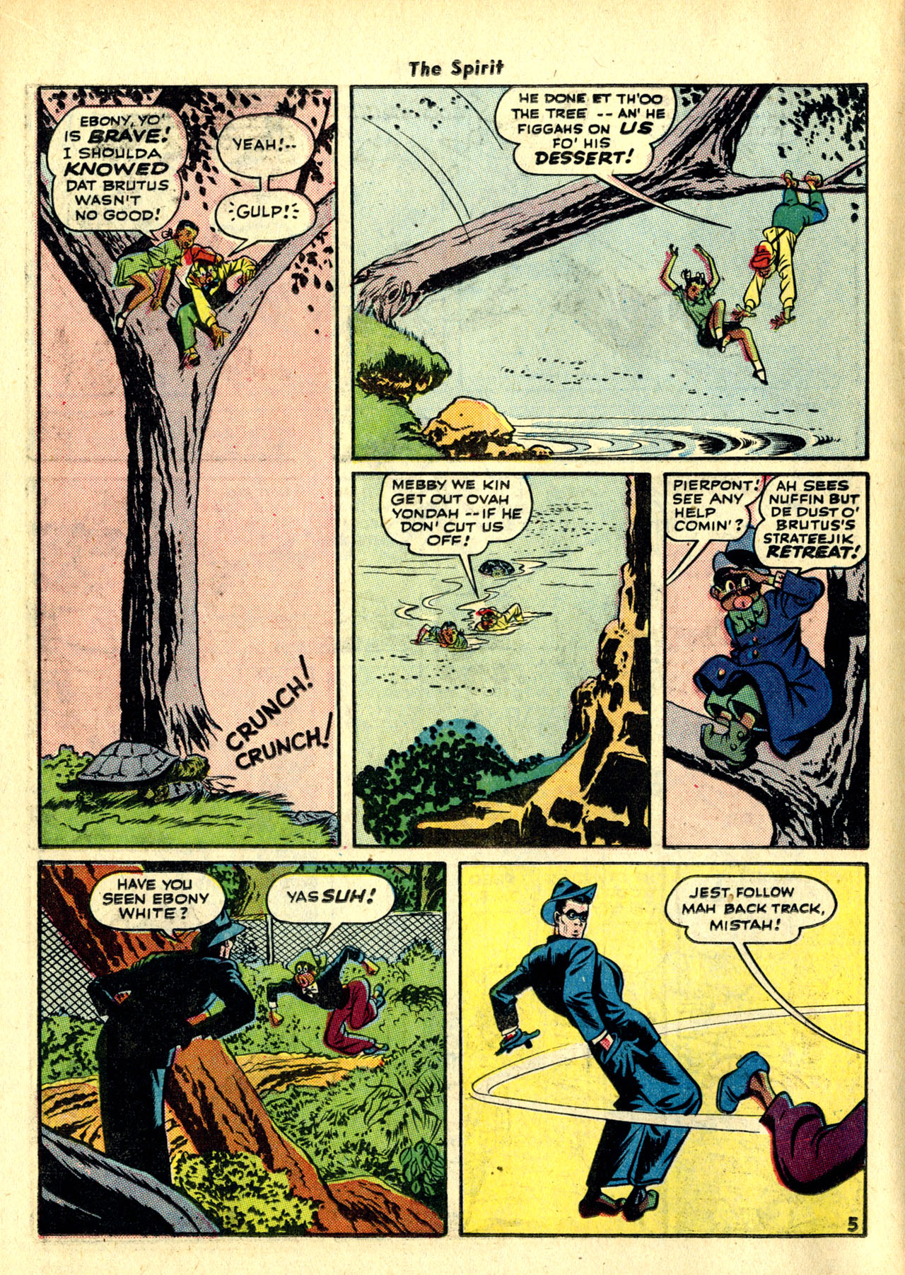 Read online The Spirit (1944) comic -  Issue #7 - 16