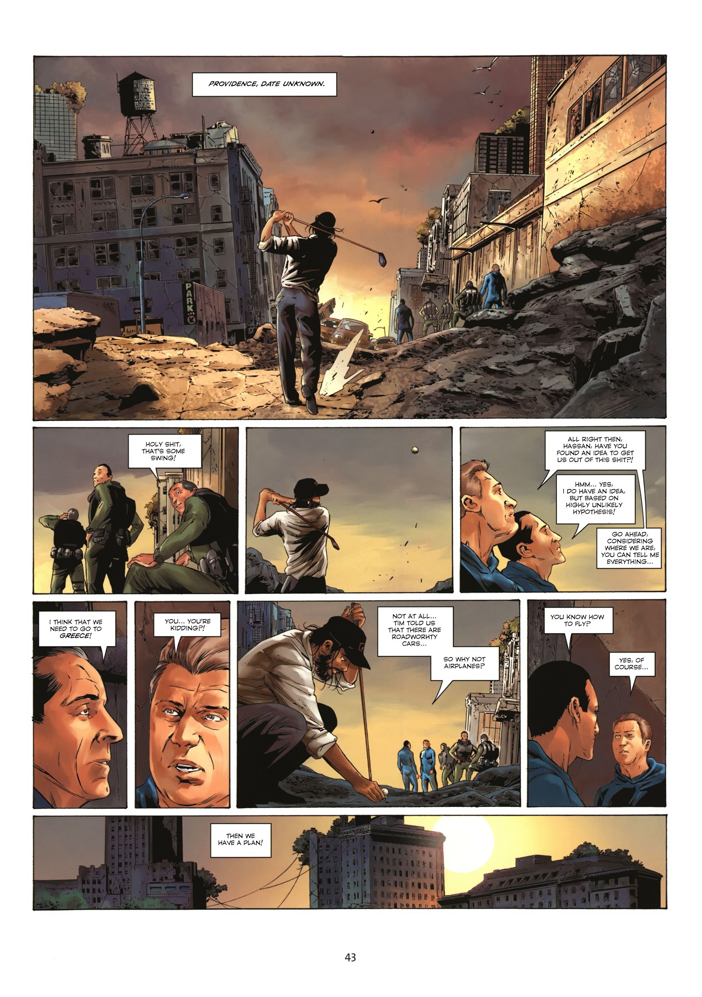 Read online Prometheus comic -  Issue #6 - 41
