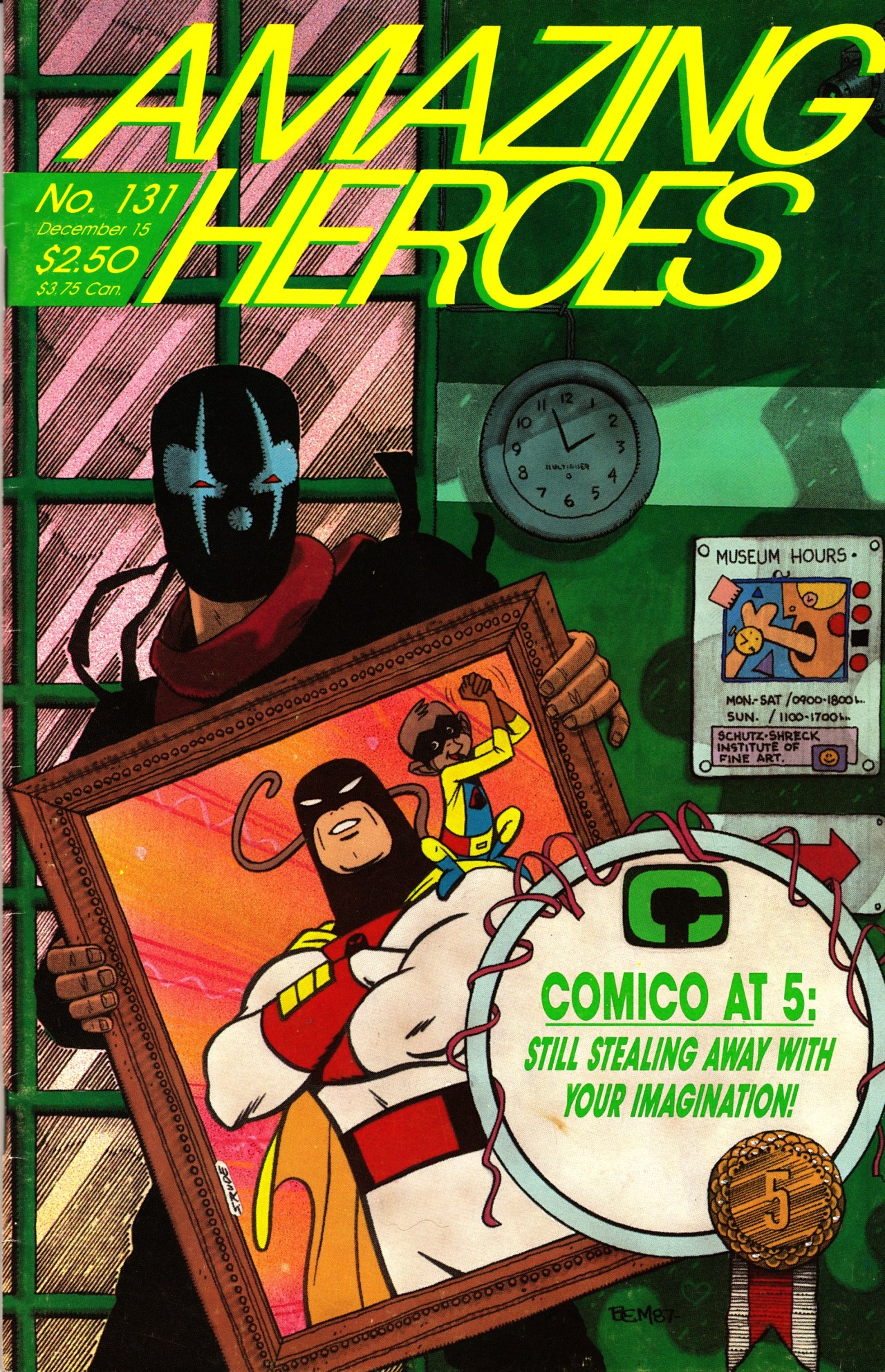Read online Amazing Heroes comic -  Issue #131 - 1