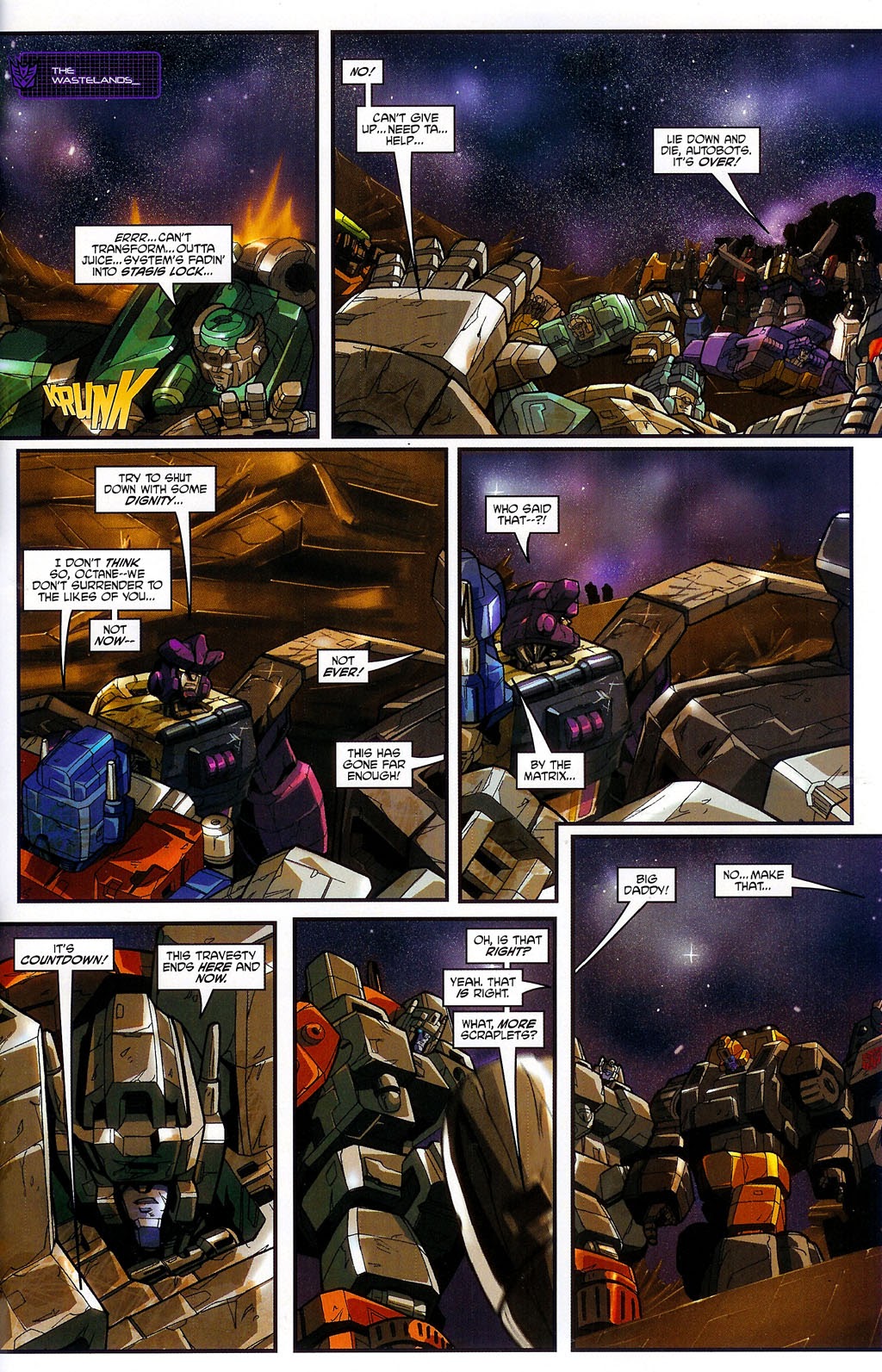 Read online Transformers: Micromasters comic -  Issue #4 - 21