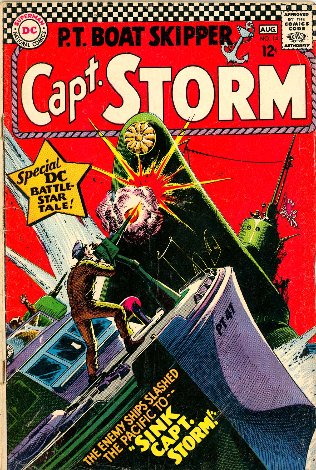 Read online Capt. Storm comic -  Issue #14 - 1