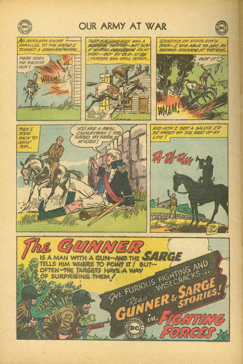 Read online Our Army at War (1952) comic -  Issue #100 - 32