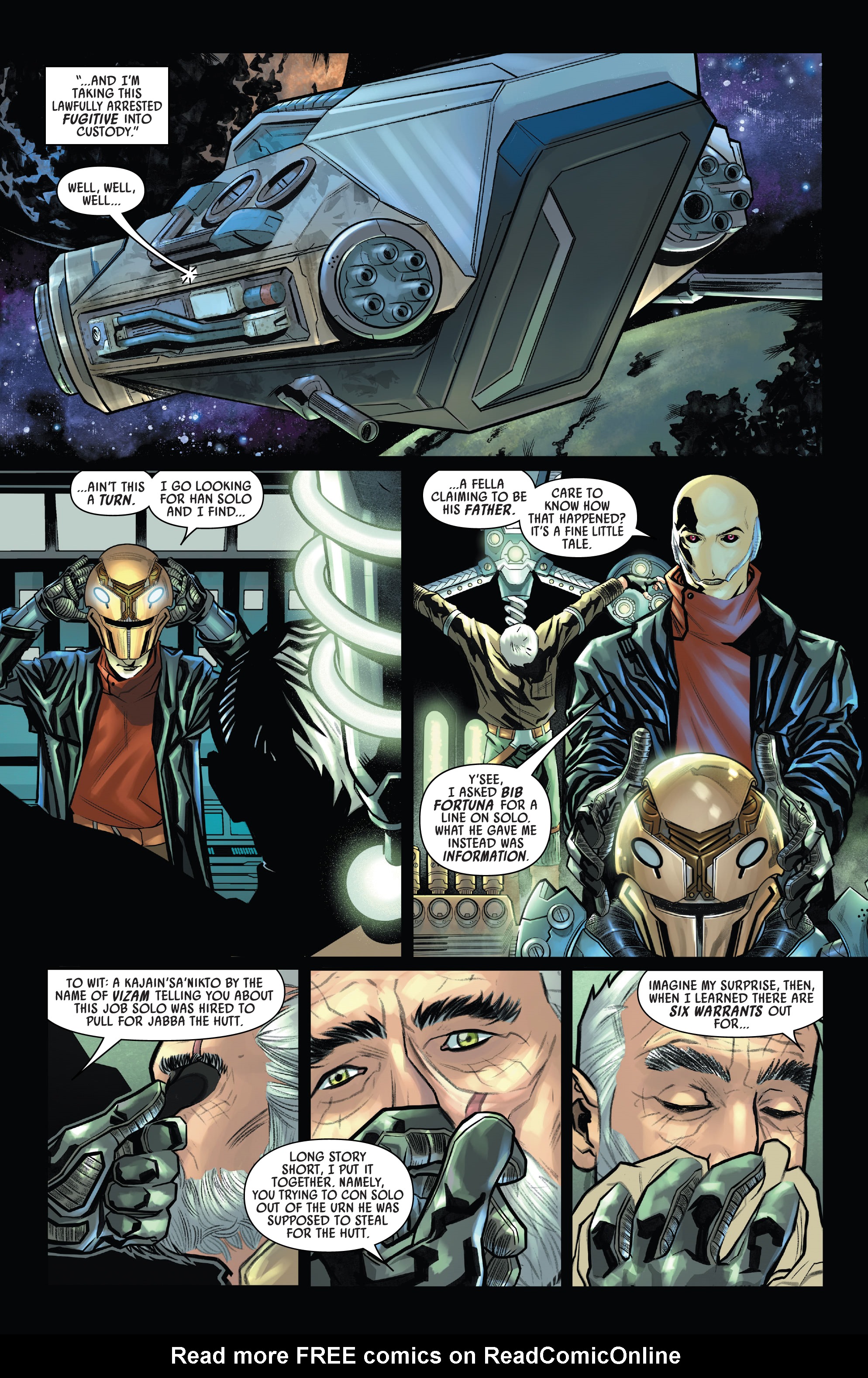 Read online Star Wars: Han Solo & Chewbacca comic -  Issue #5 - 10