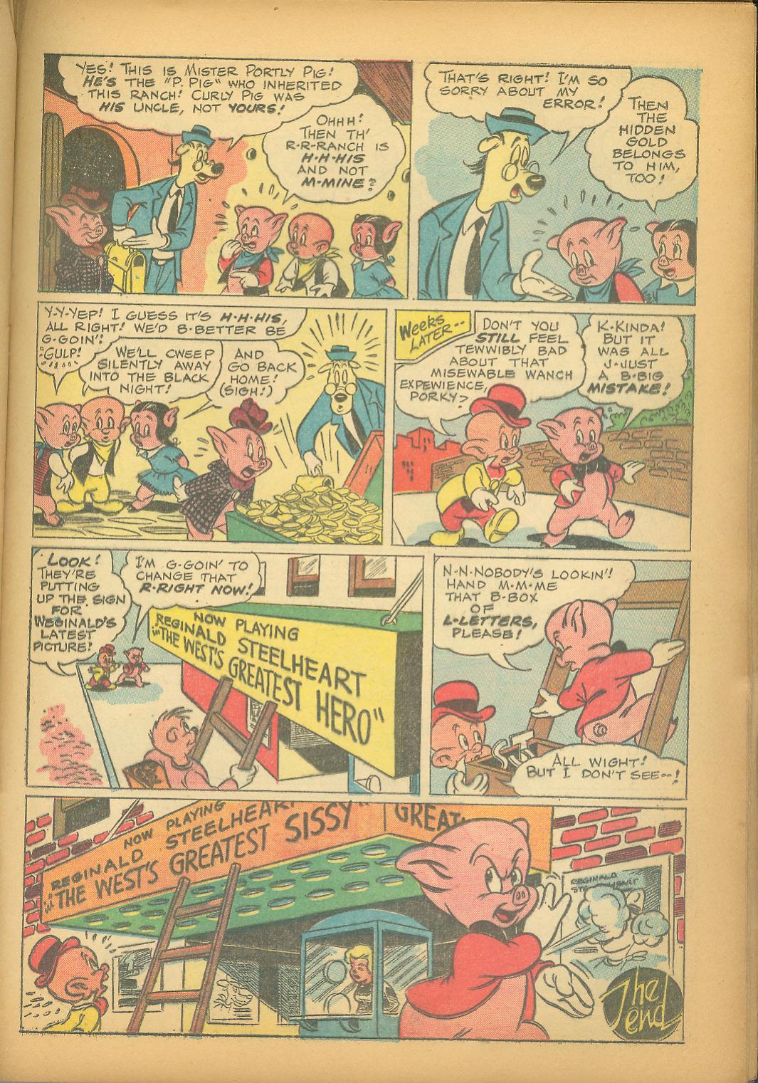 Read online Four Color Comics comic -  Issue #156 - 33