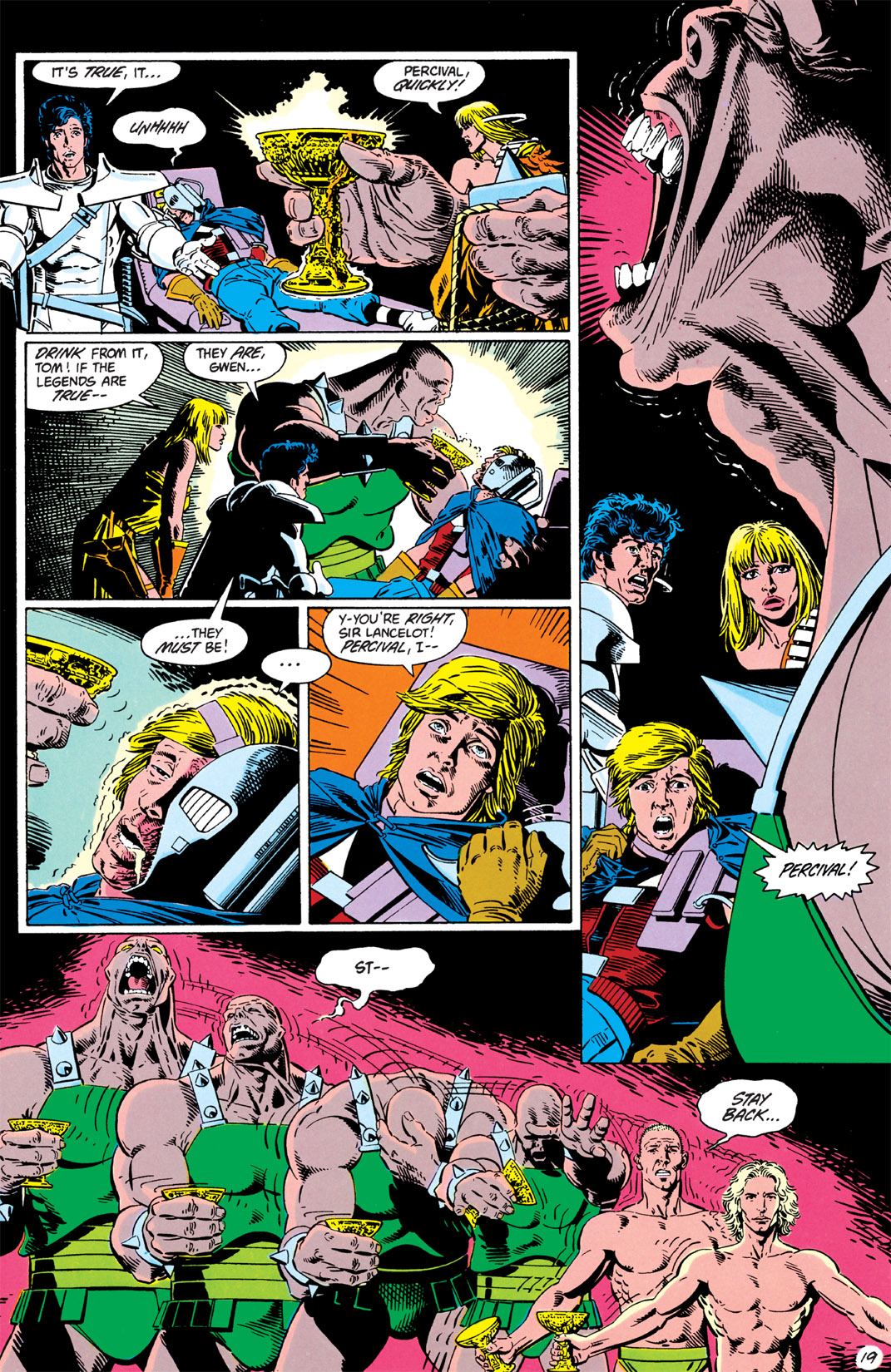 Read online Camelot 3000 comic -  Issue #9 - 21