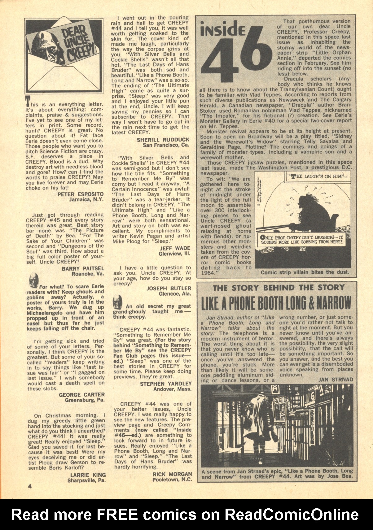 Creepy (1964) Issue #46 #46 - English 4