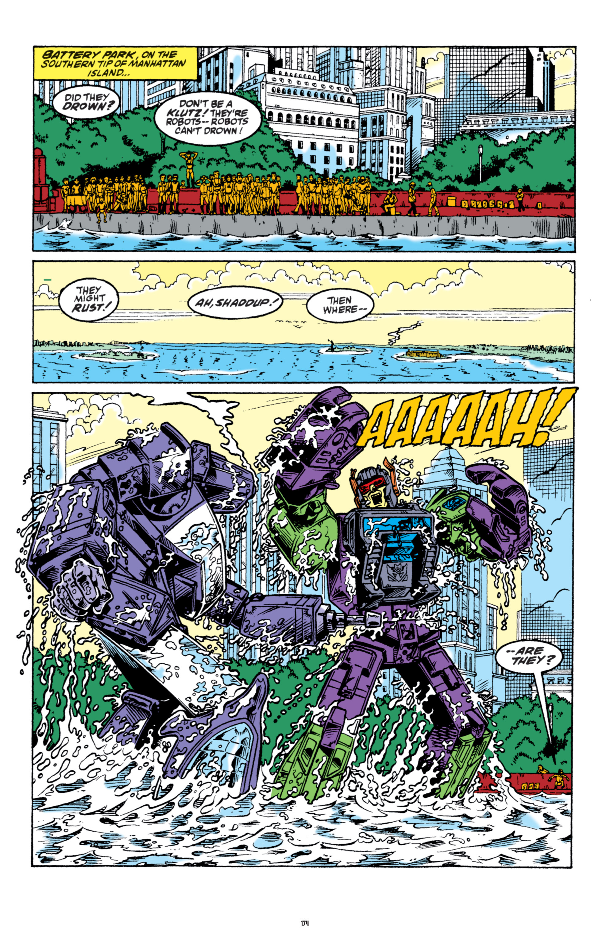 Read online The Transformers Classics comic -  Issue # TPB 6 - 174