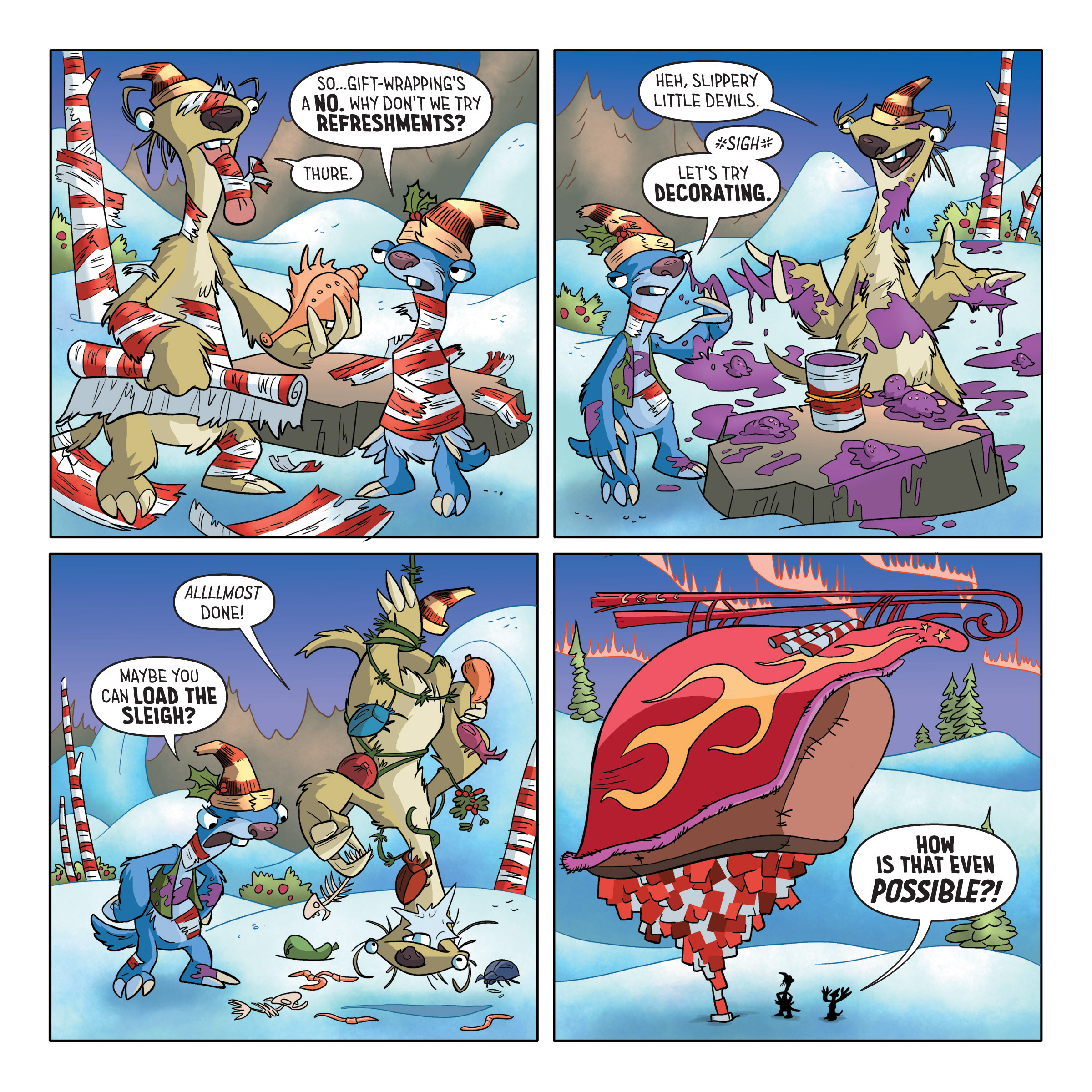 Read online Ice Age: Past, Presents, and Future! comic -  Issue # Full - 9