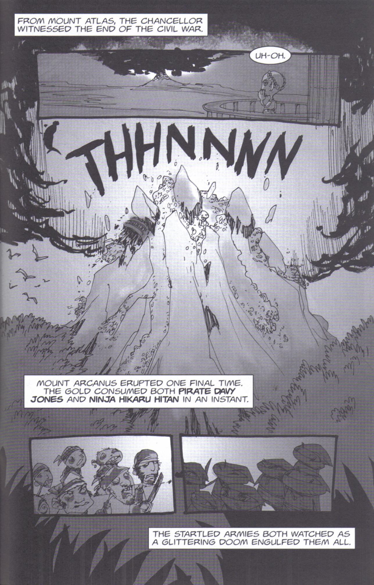 Read online Pirates vs. Ninjas: Global Harming comic -  Issue # Full - 27
