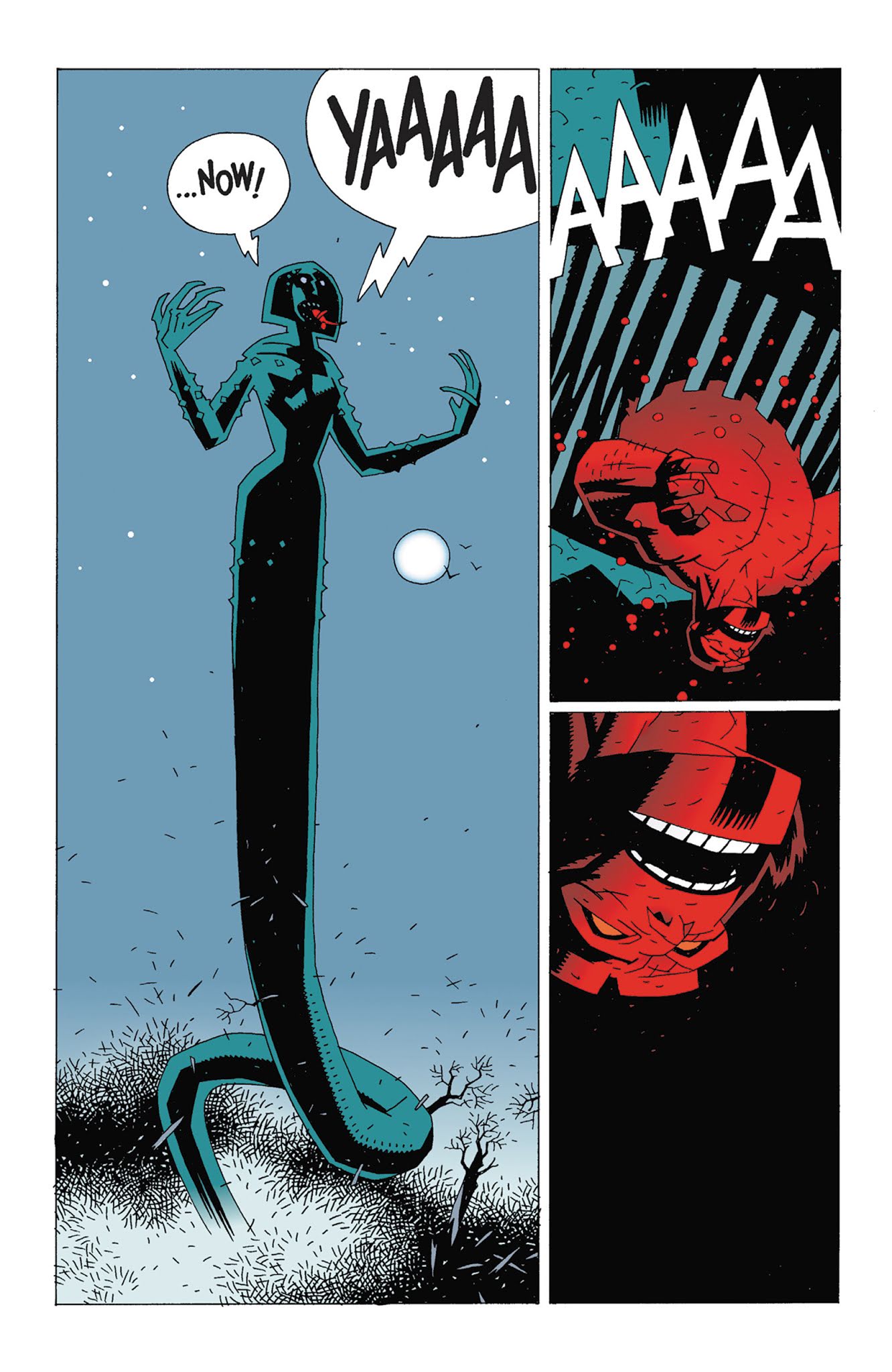 Read online Hellboy: Wake the Devil comic -  Issue # _TPB - 120