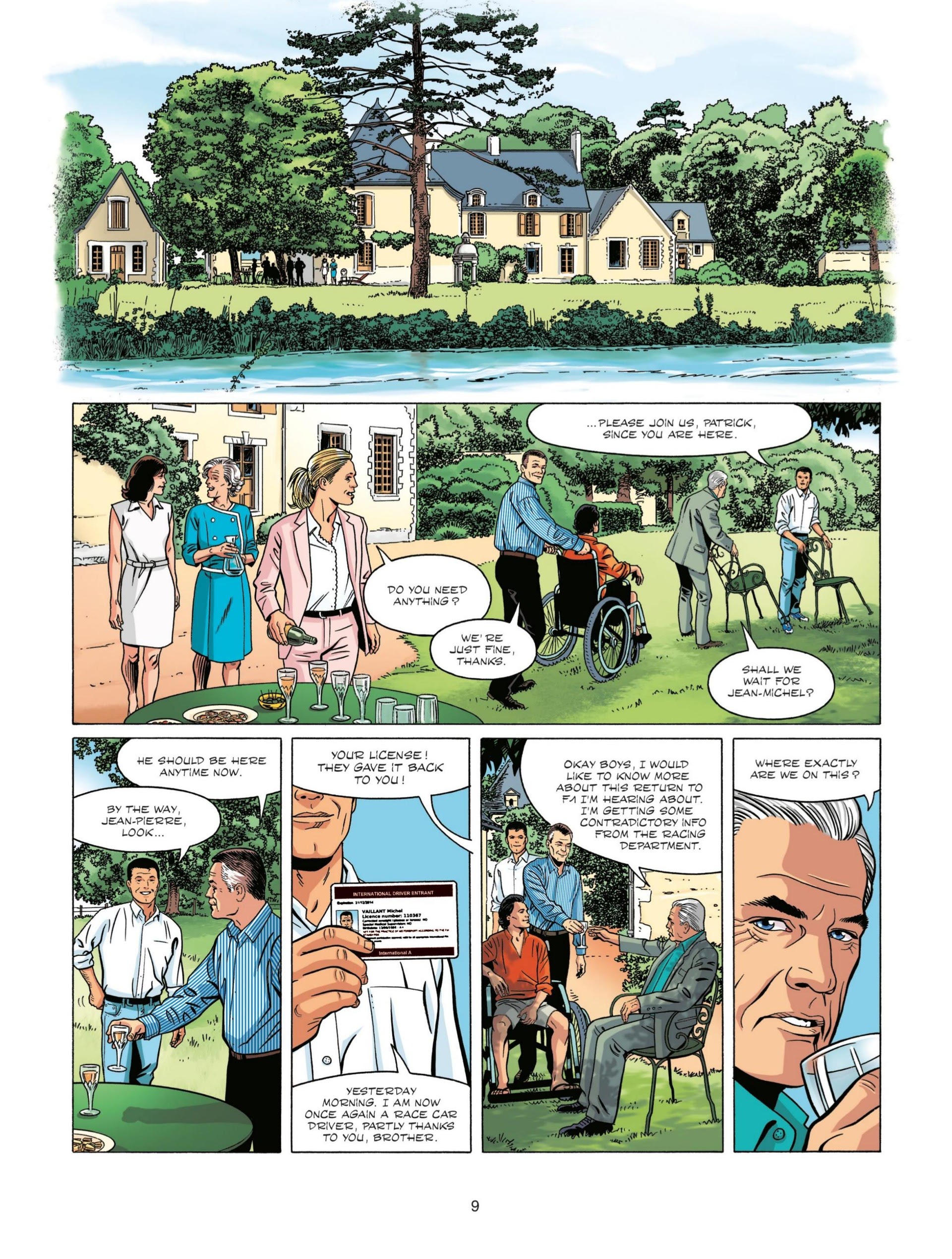 Read online Michel Vaillant comic -  Issue #3 - 9