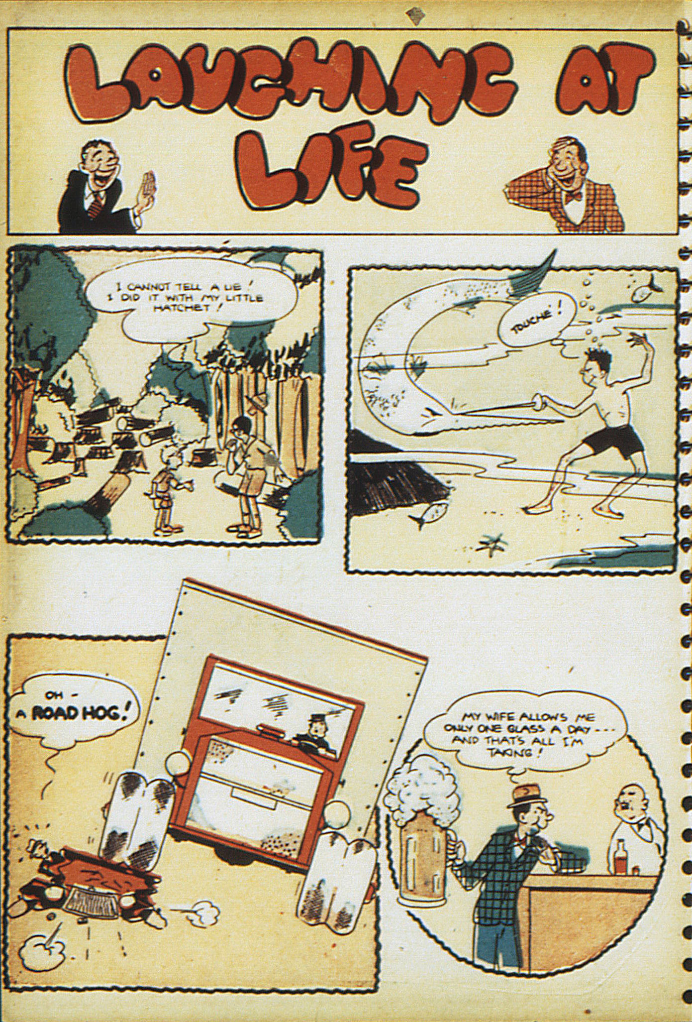 Read online Adventure Comics (1938) comic -  Issue #20 - 35