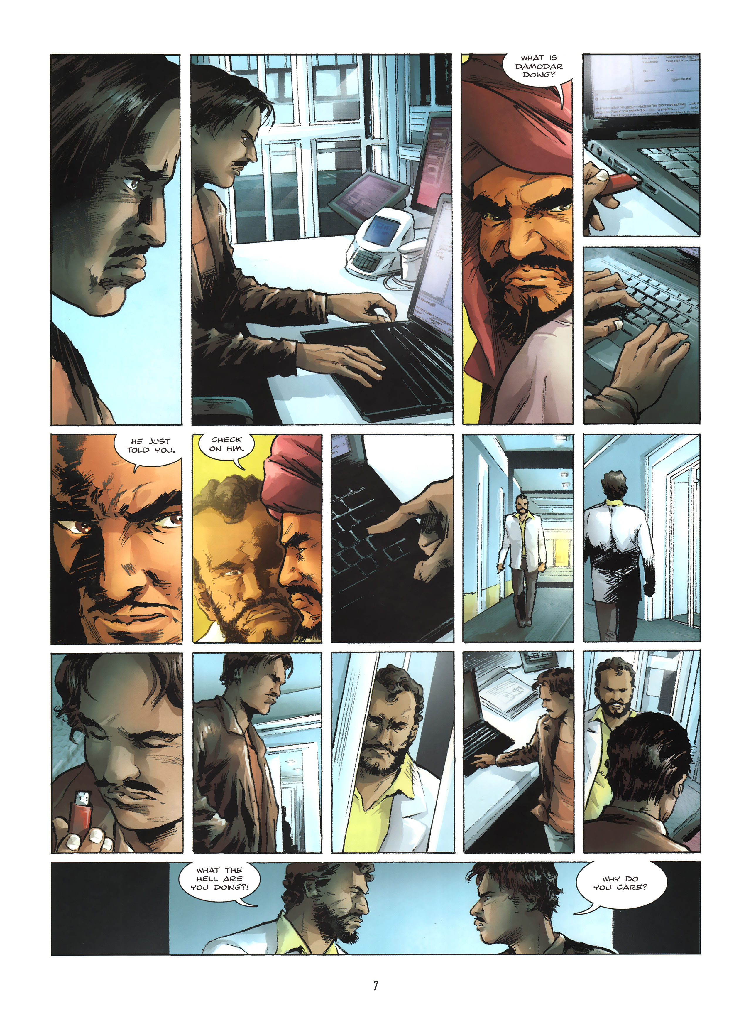 Read online Firewall comic -  Issue #2 - 8