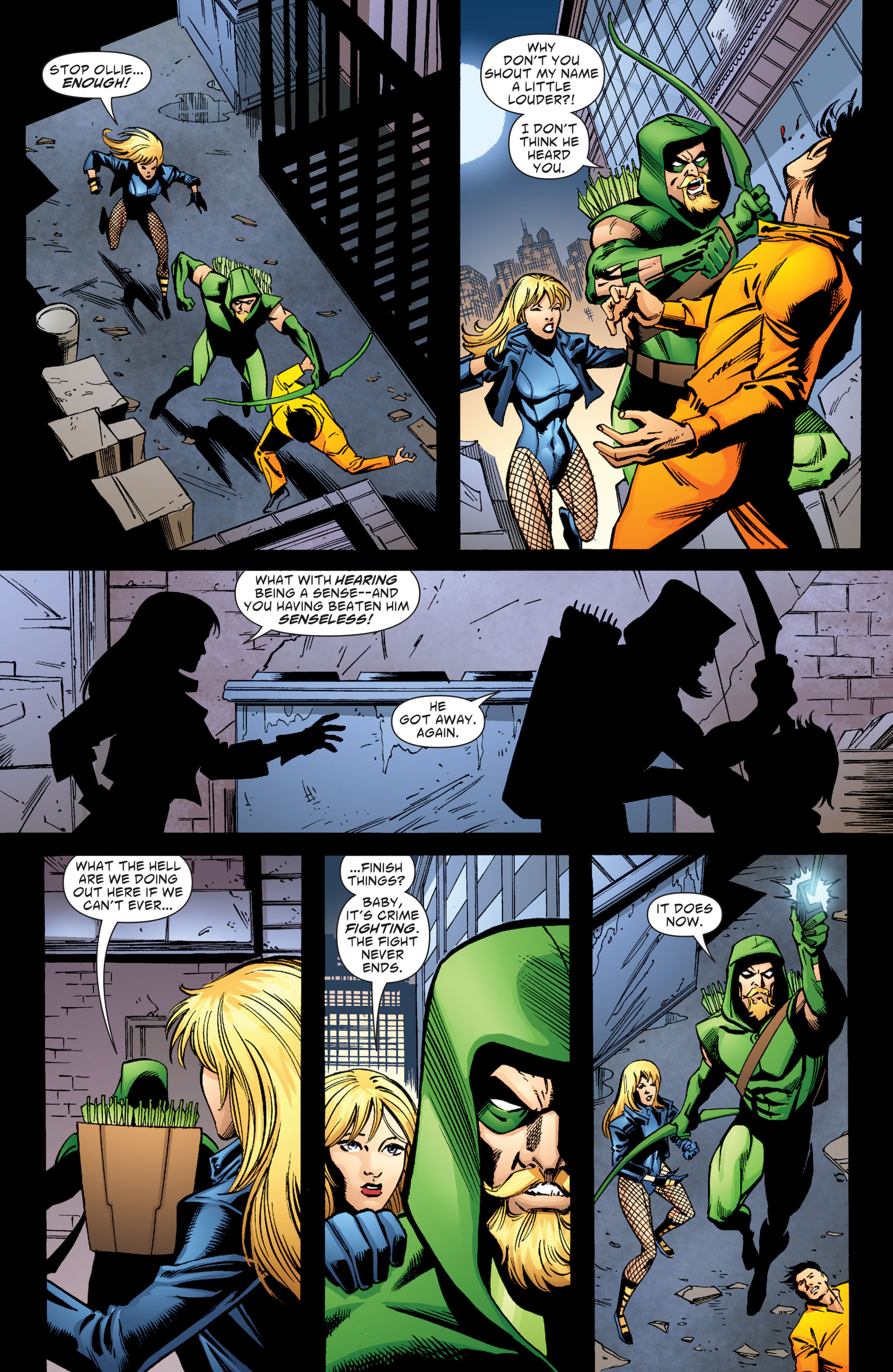 Read online Green Arrow/Black Canary comic -  Issue #17 - 17