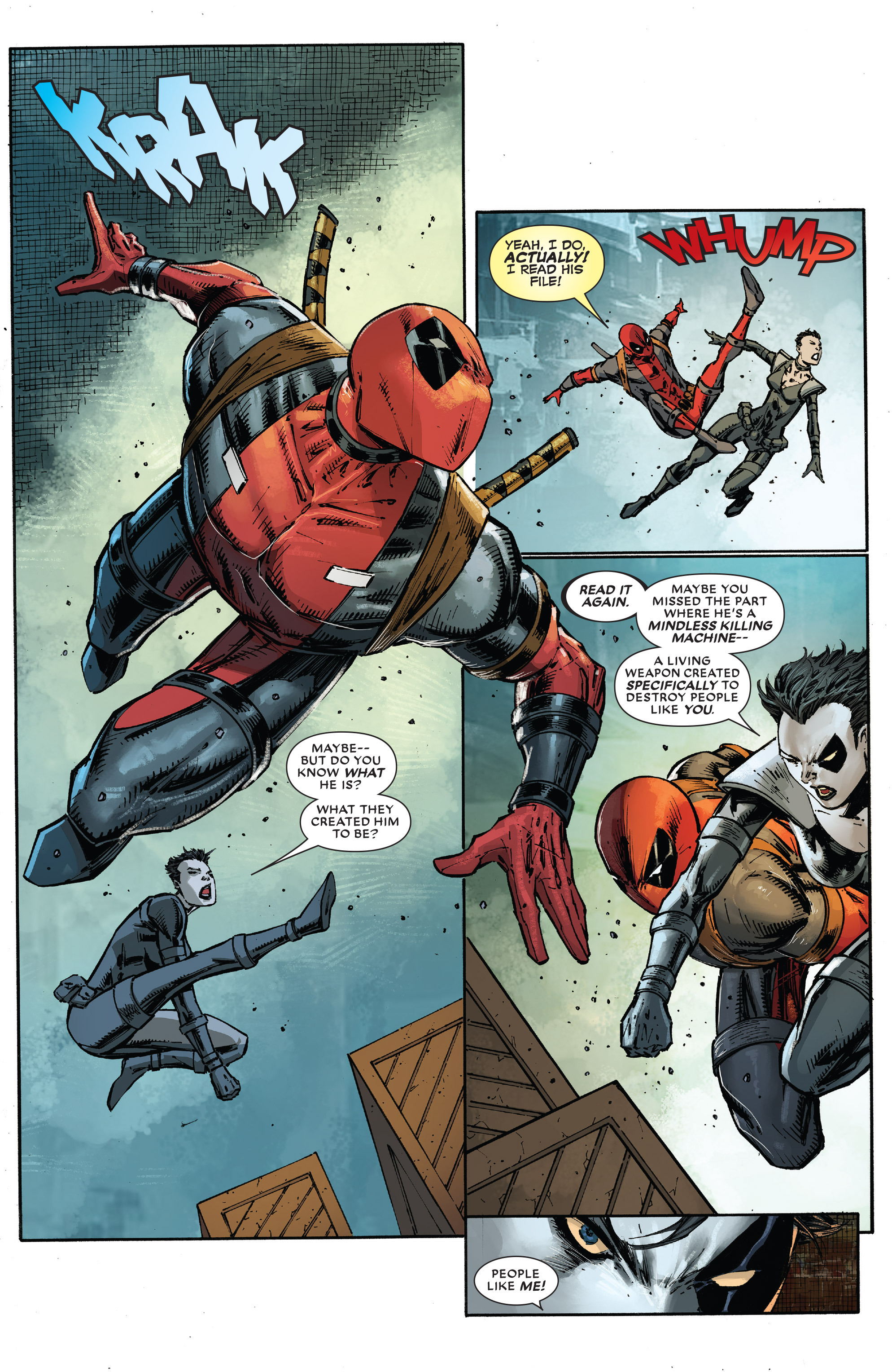 Read online Deadpool: Bad Blood comic -  Issue # Full - 78