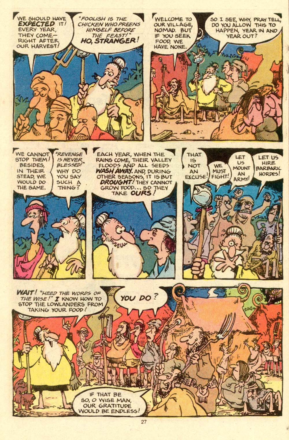 Read online Groo the Wanderer comic -  Issue #4 - 26