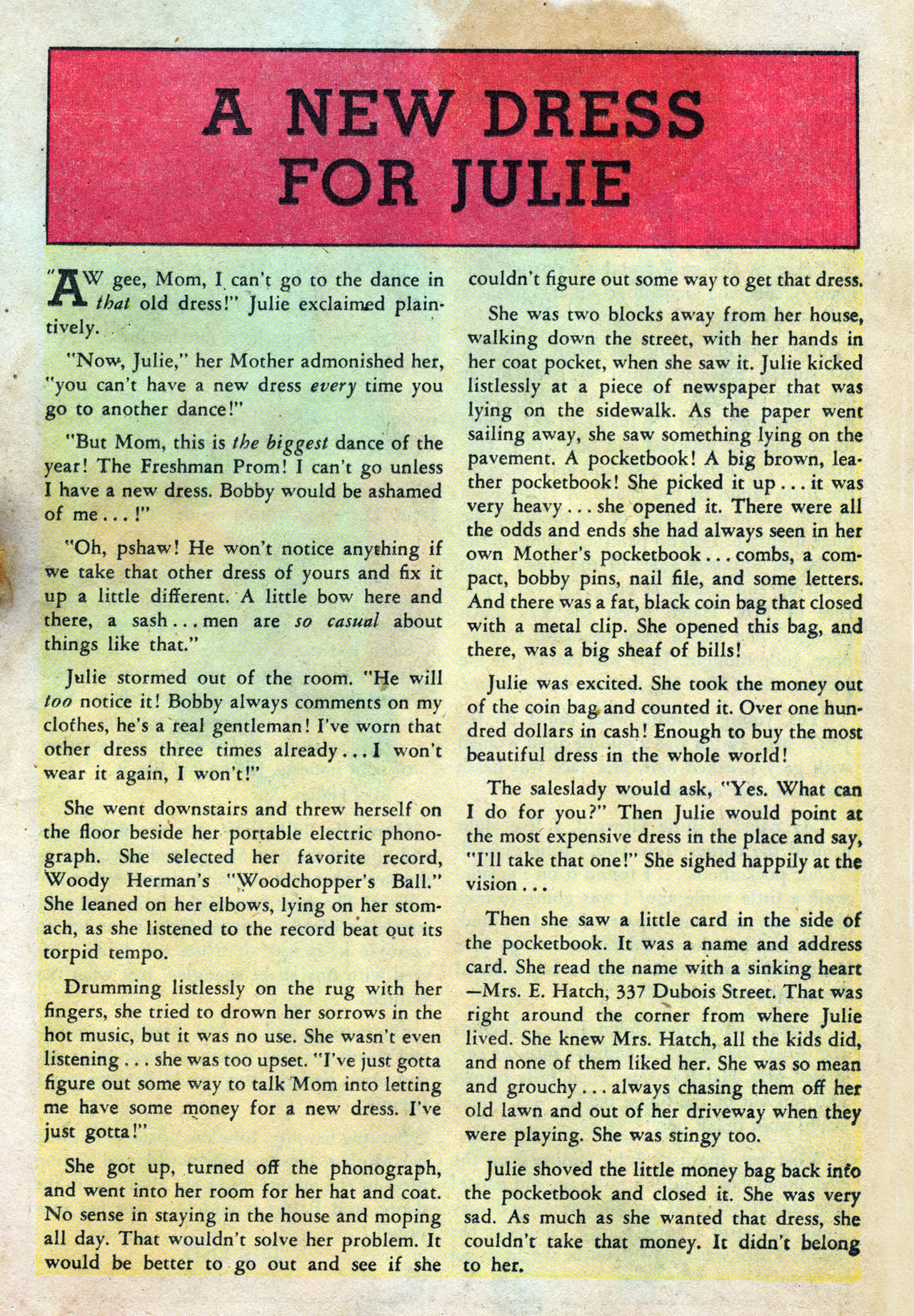 Read online Patsy Walker comic -  Issue #7 - 25
