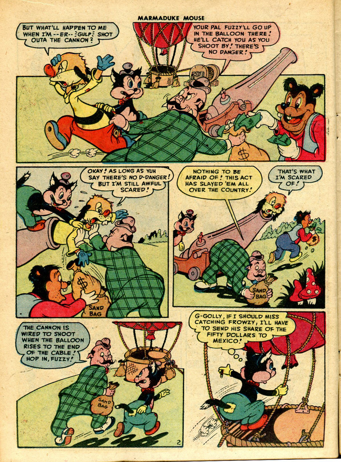 Read online Marmaduke Mouse comic -  Issue #6 - 16