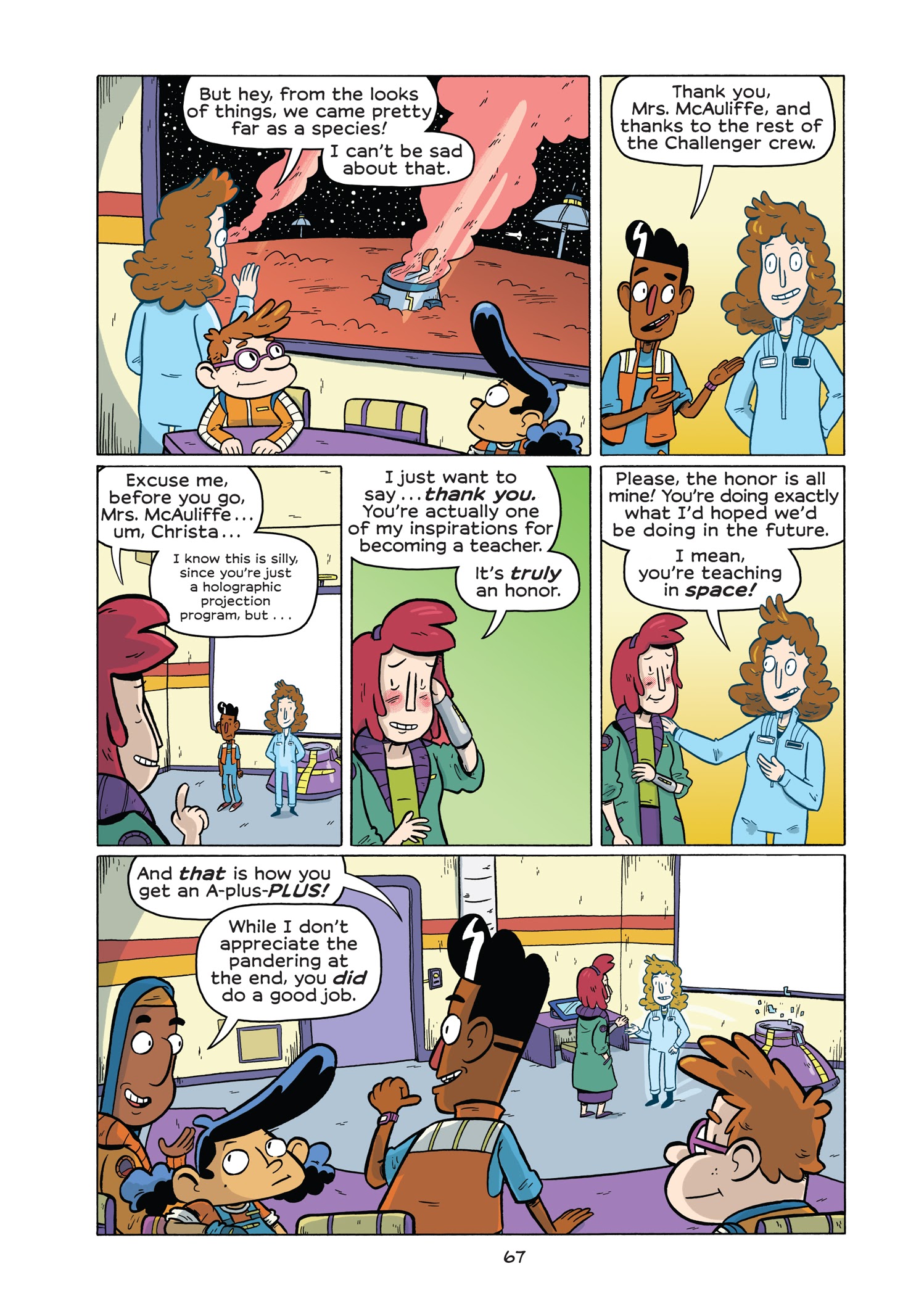 Read online History Comics comic -  Issue # The Challenger Disaster: Tragedy in the Skies - 73