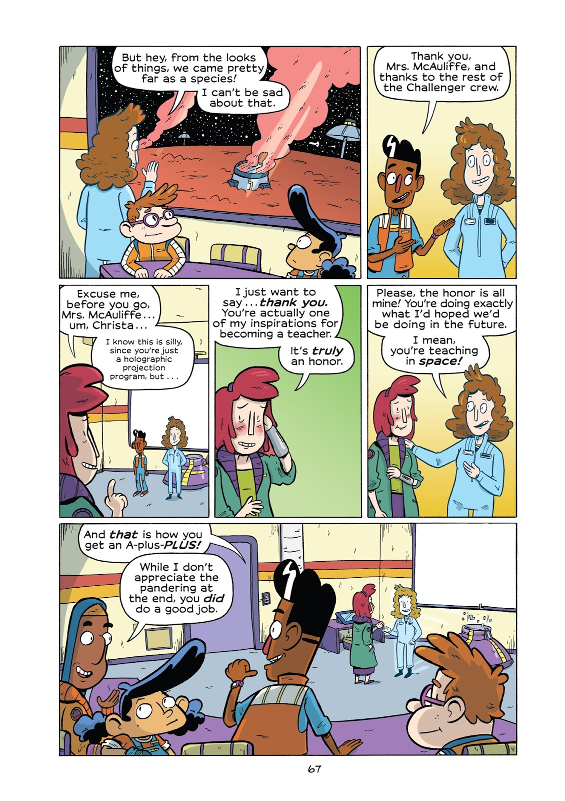 History Comics: The Challenger Disaster: Tragedy in the Skies issue TPB - Page 73