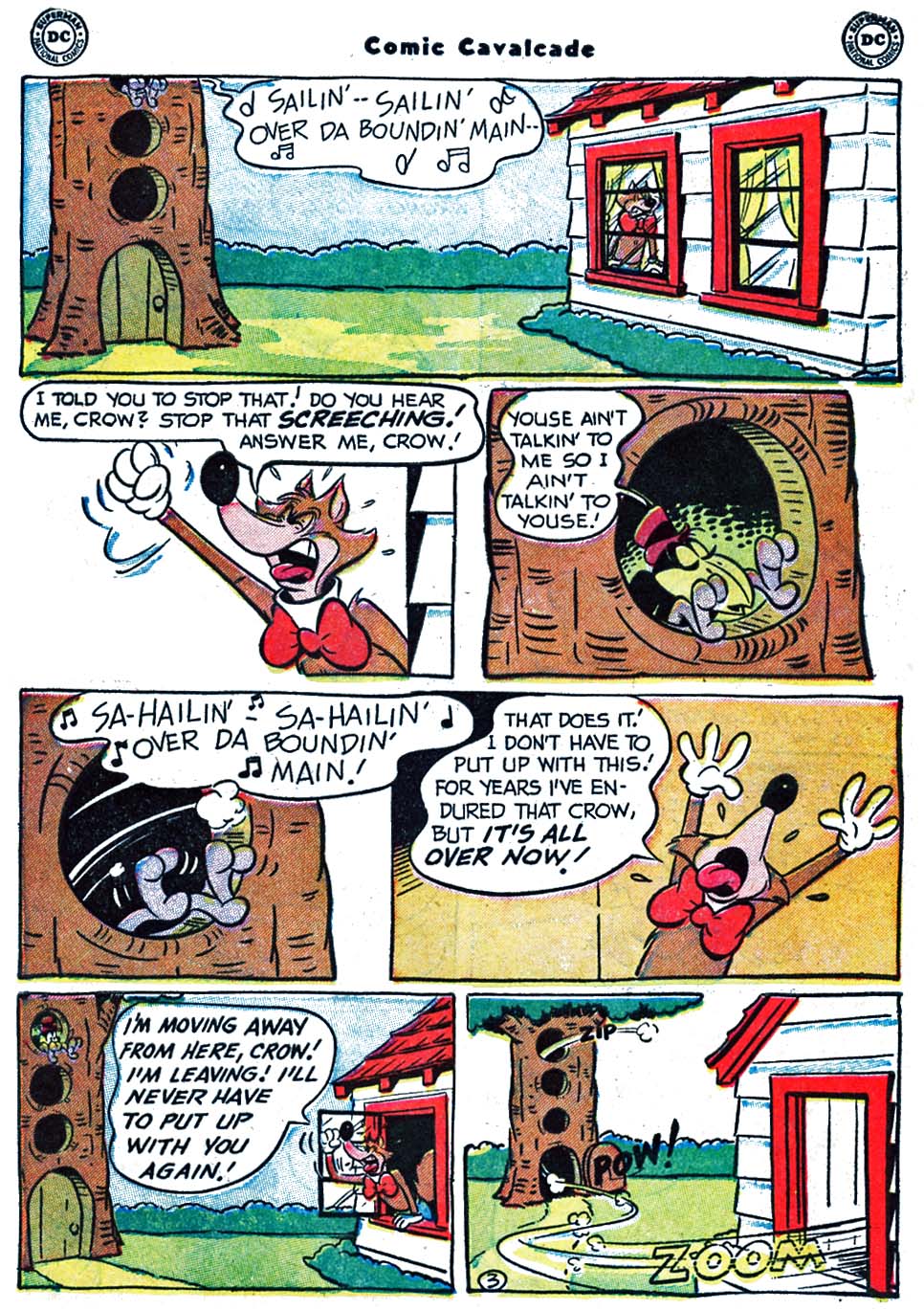Read online Comic Cavalcade comic -  Issue #60 - 5